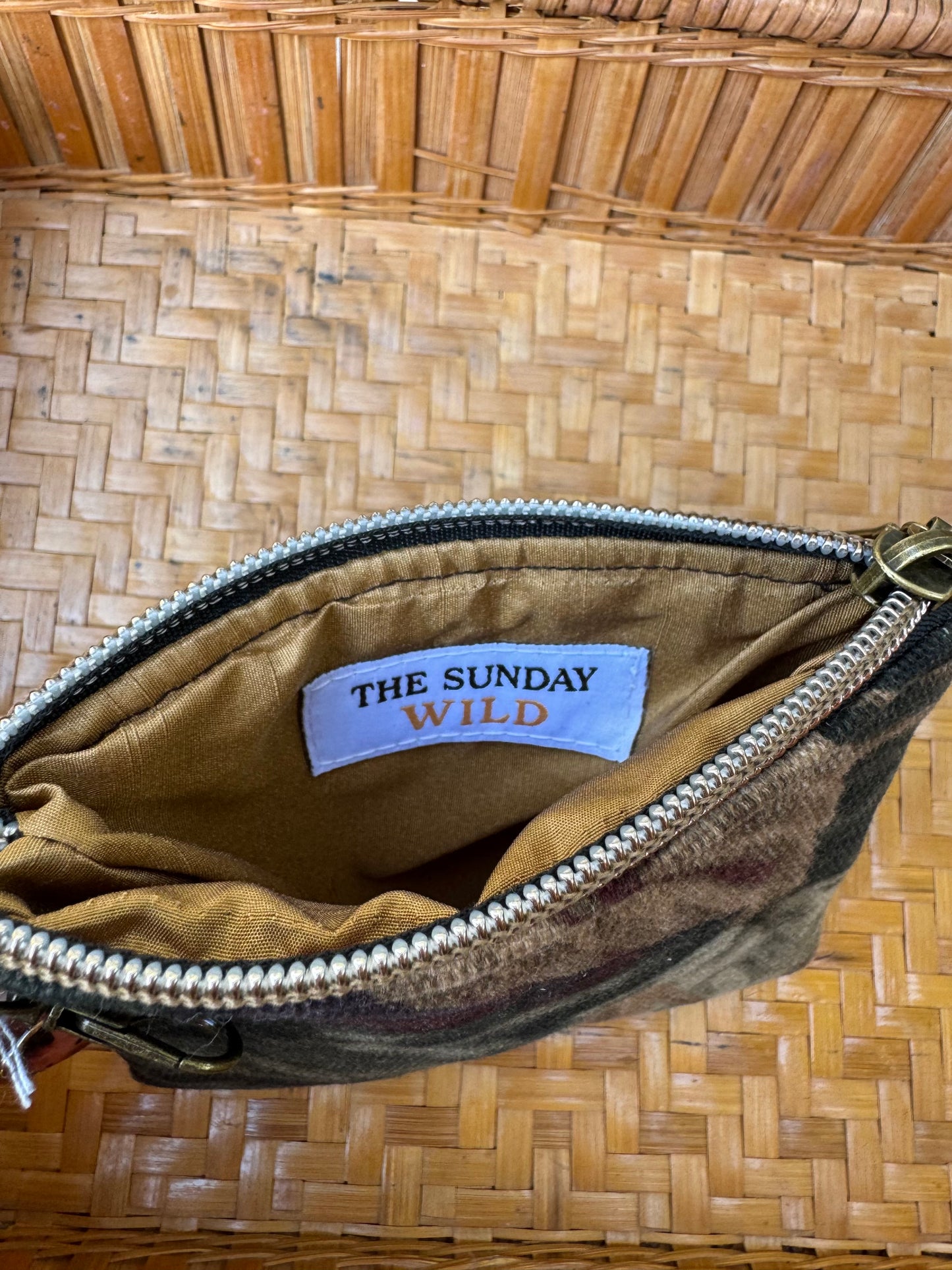 Handmade Vintage Keychain Pouch