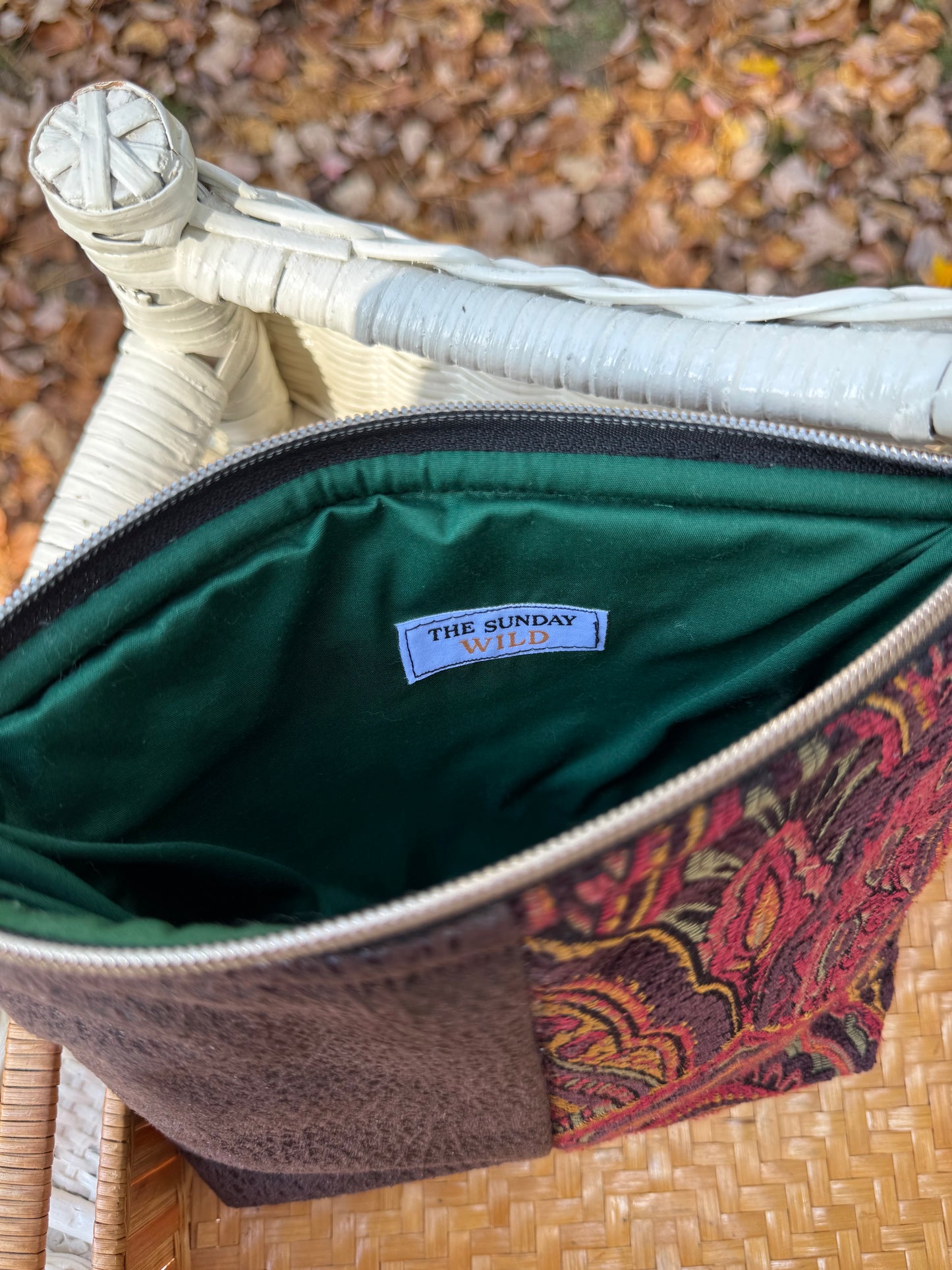 Handmade Vintage Cosmetic Bag