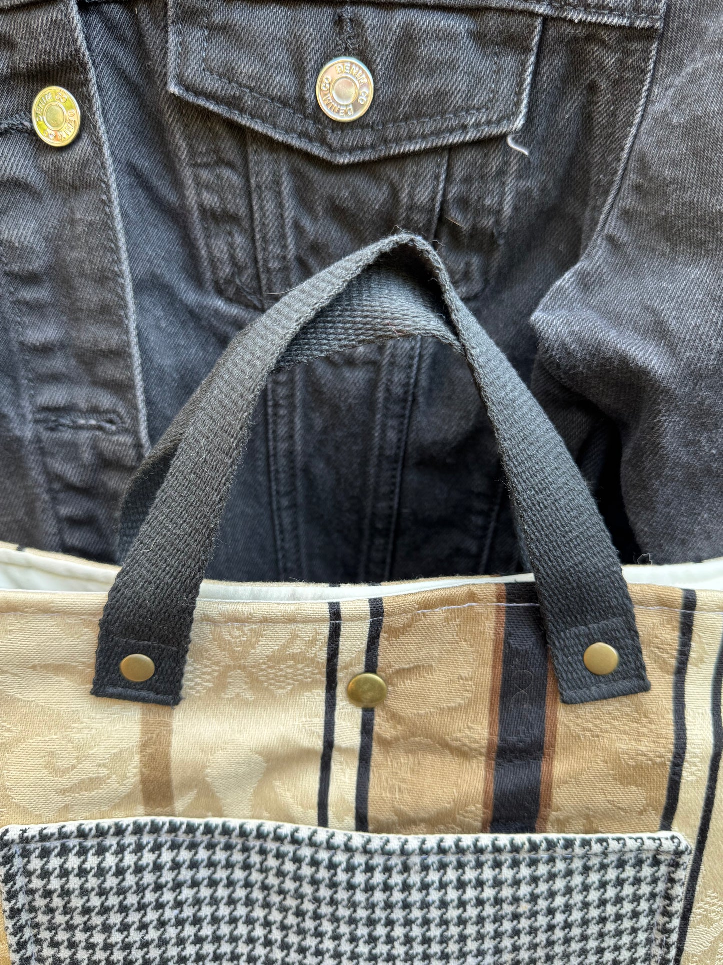 Handmade Vintage Tote/Crossbody