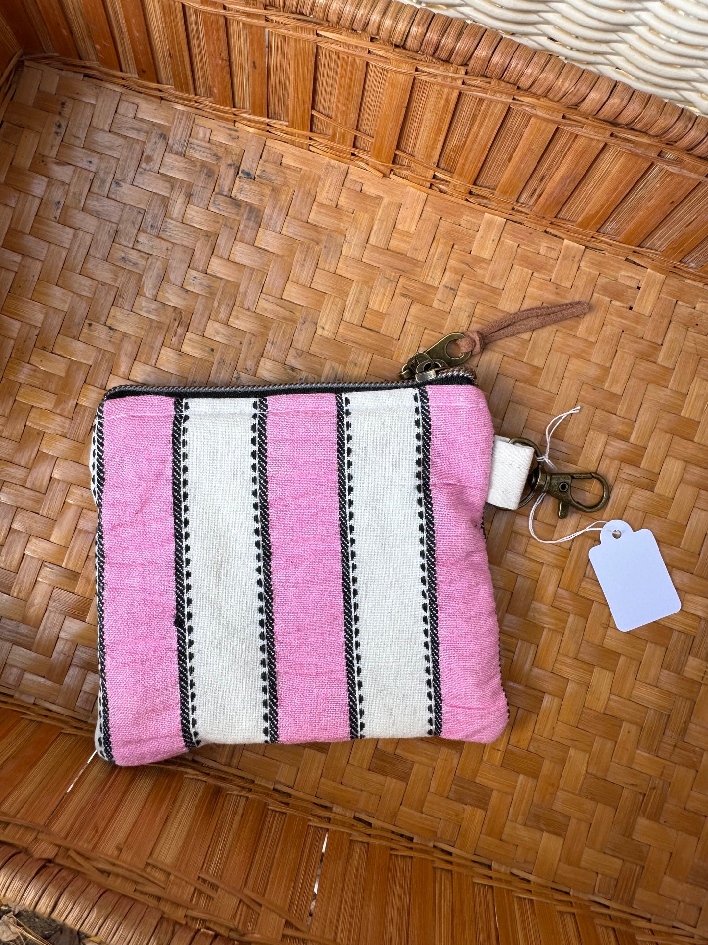 Handmade Vintage Keychain Pouch