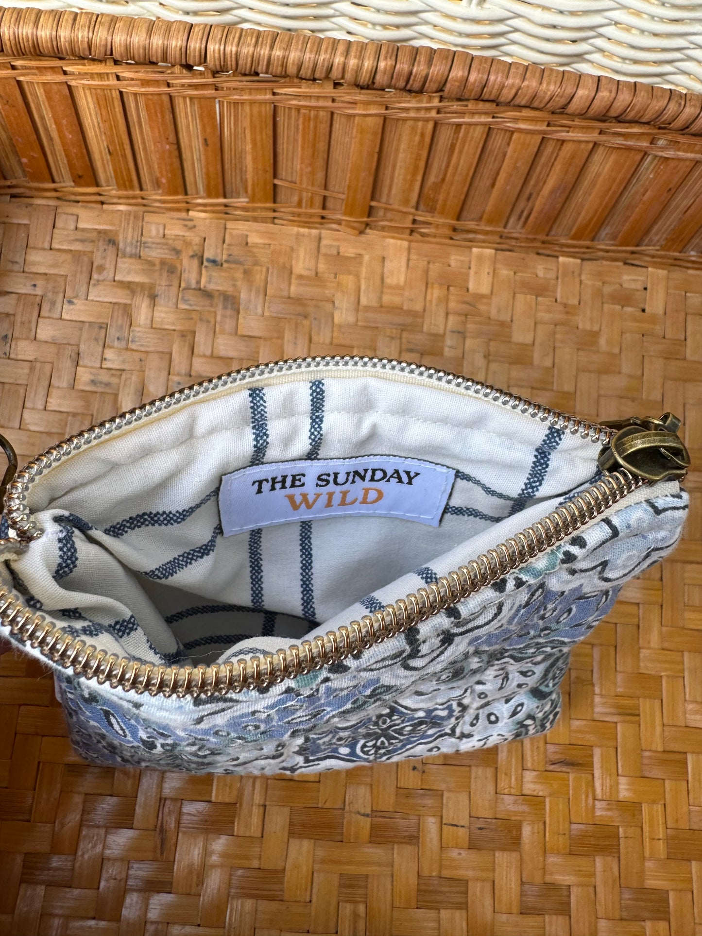 Handmade Vintage Keychain Pouch