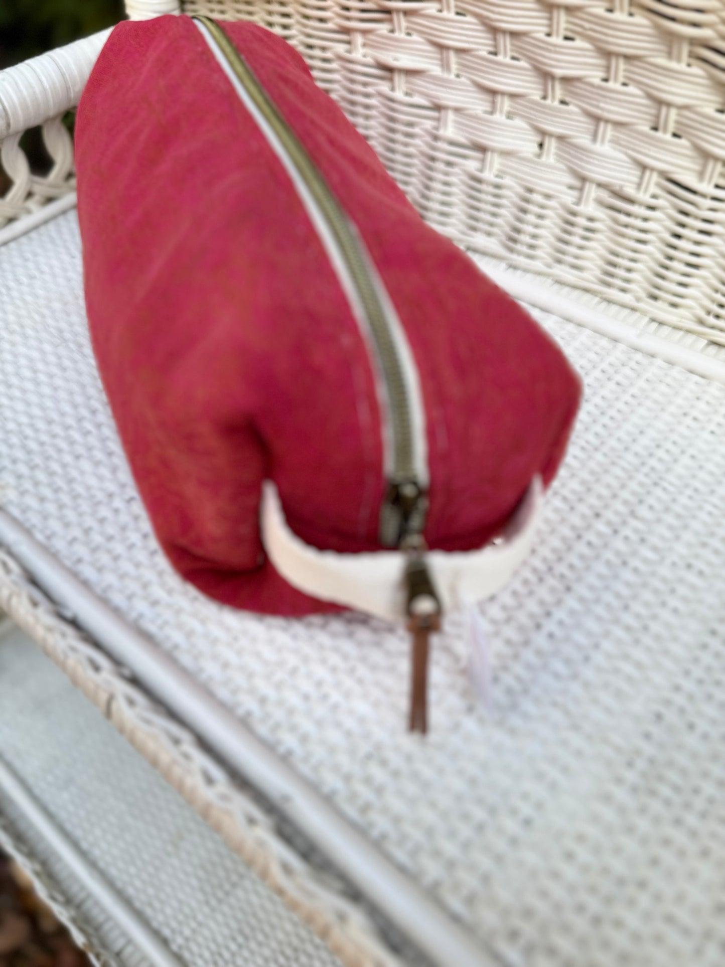 Handmade Vintage Travel Bag