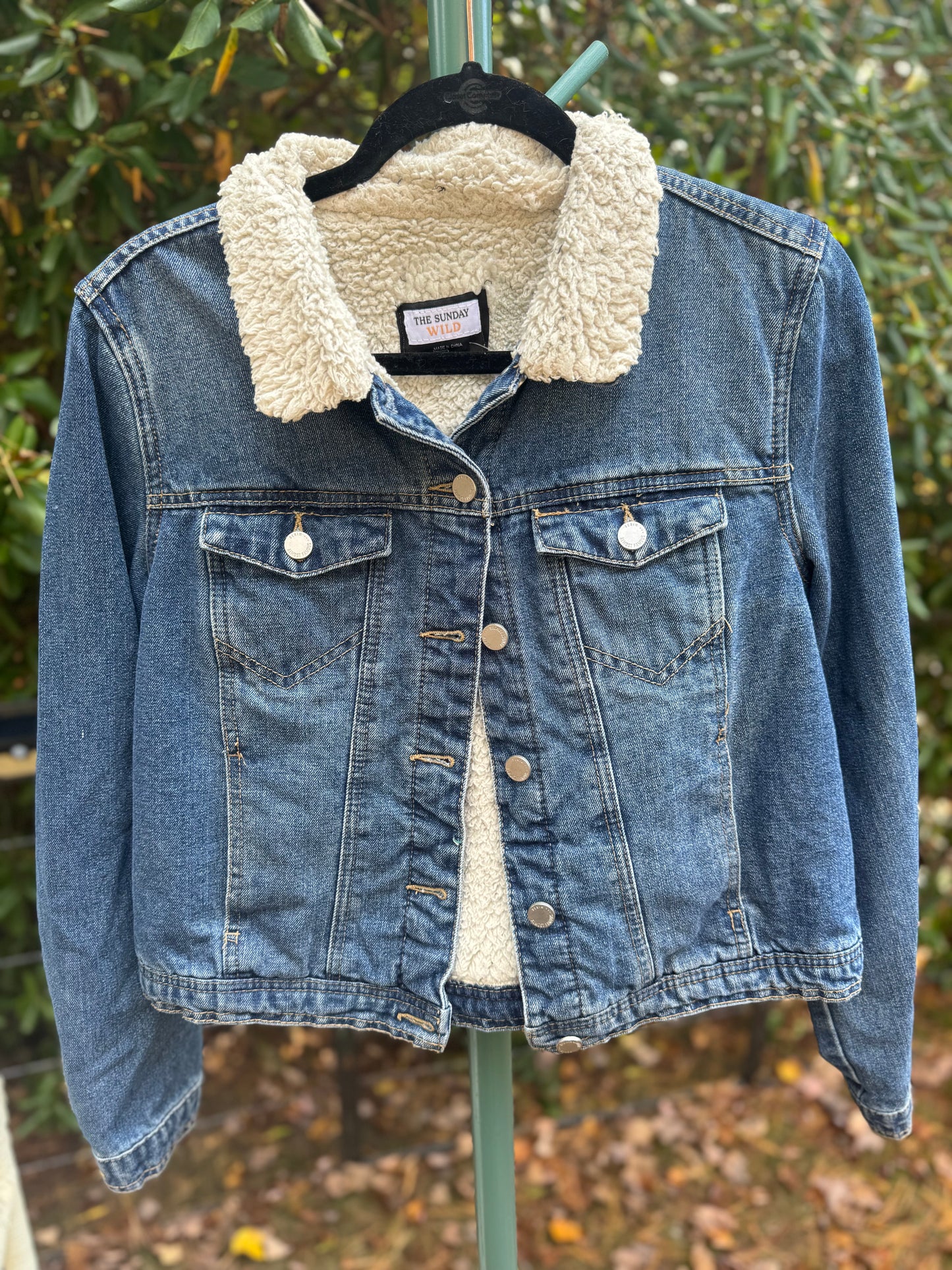 Handmade Up-cycled Jean Jacket