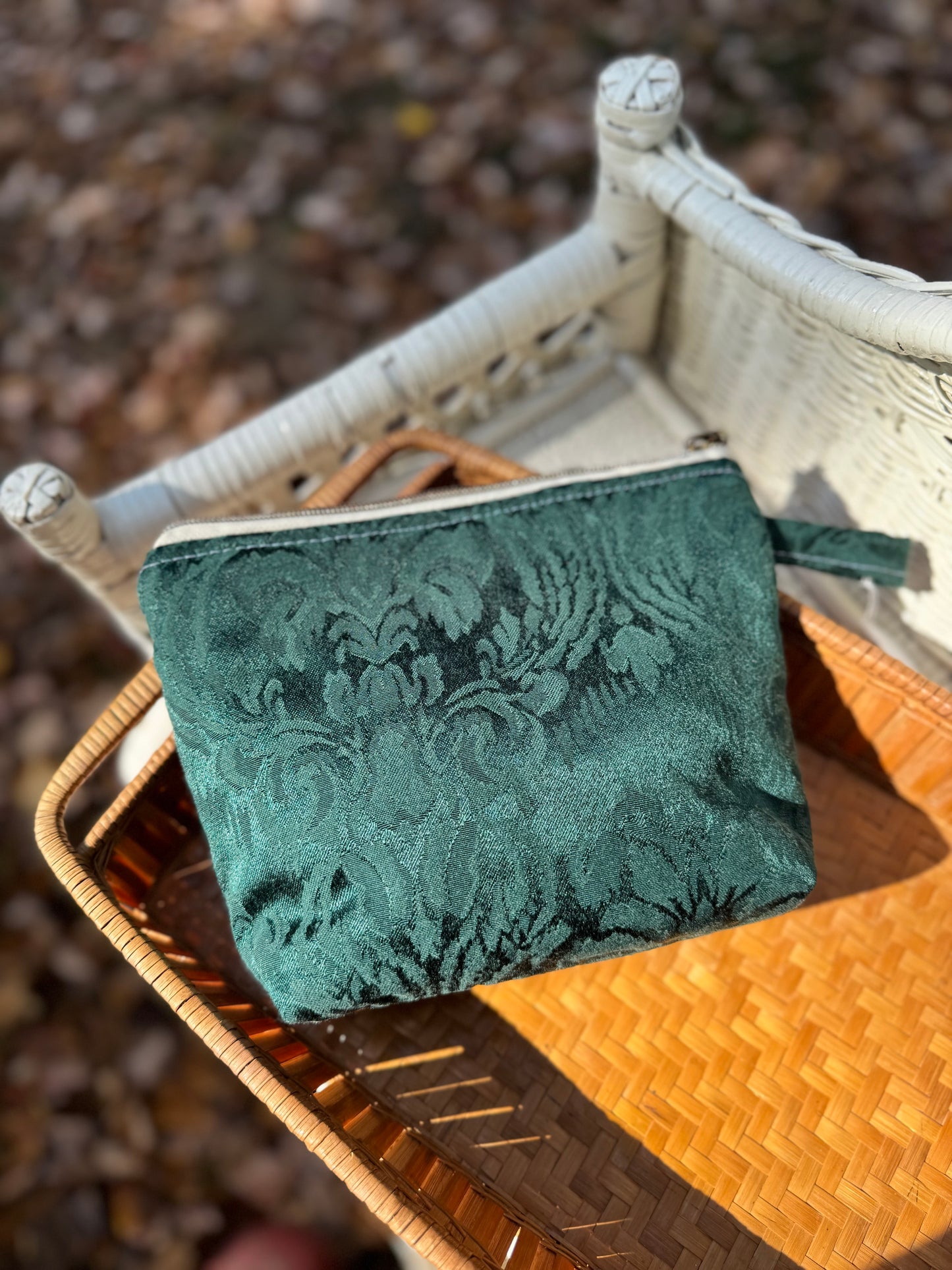 Handmade Vintage Cosmetic Bag