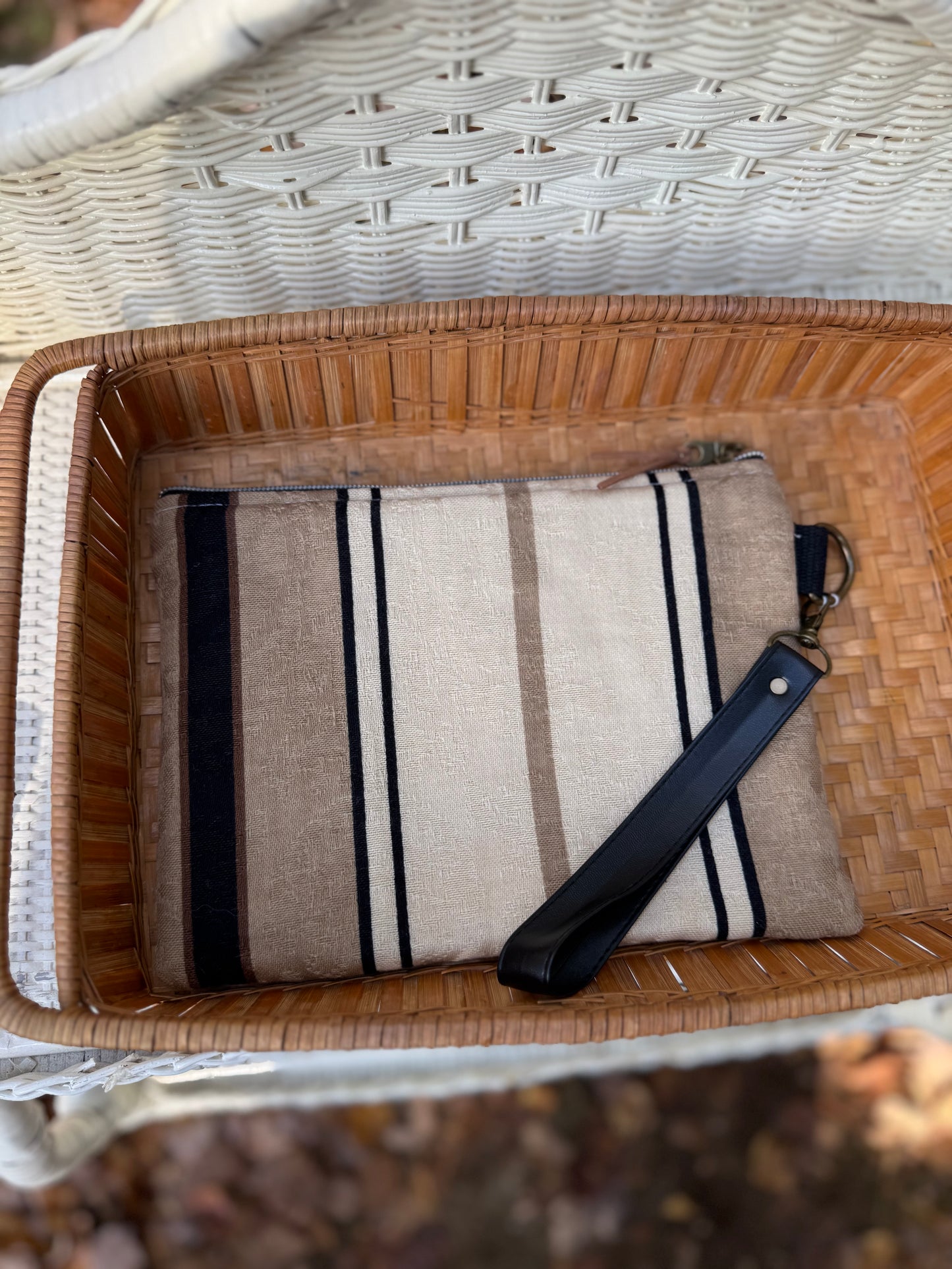 Handmade Vintage LG Wristlet