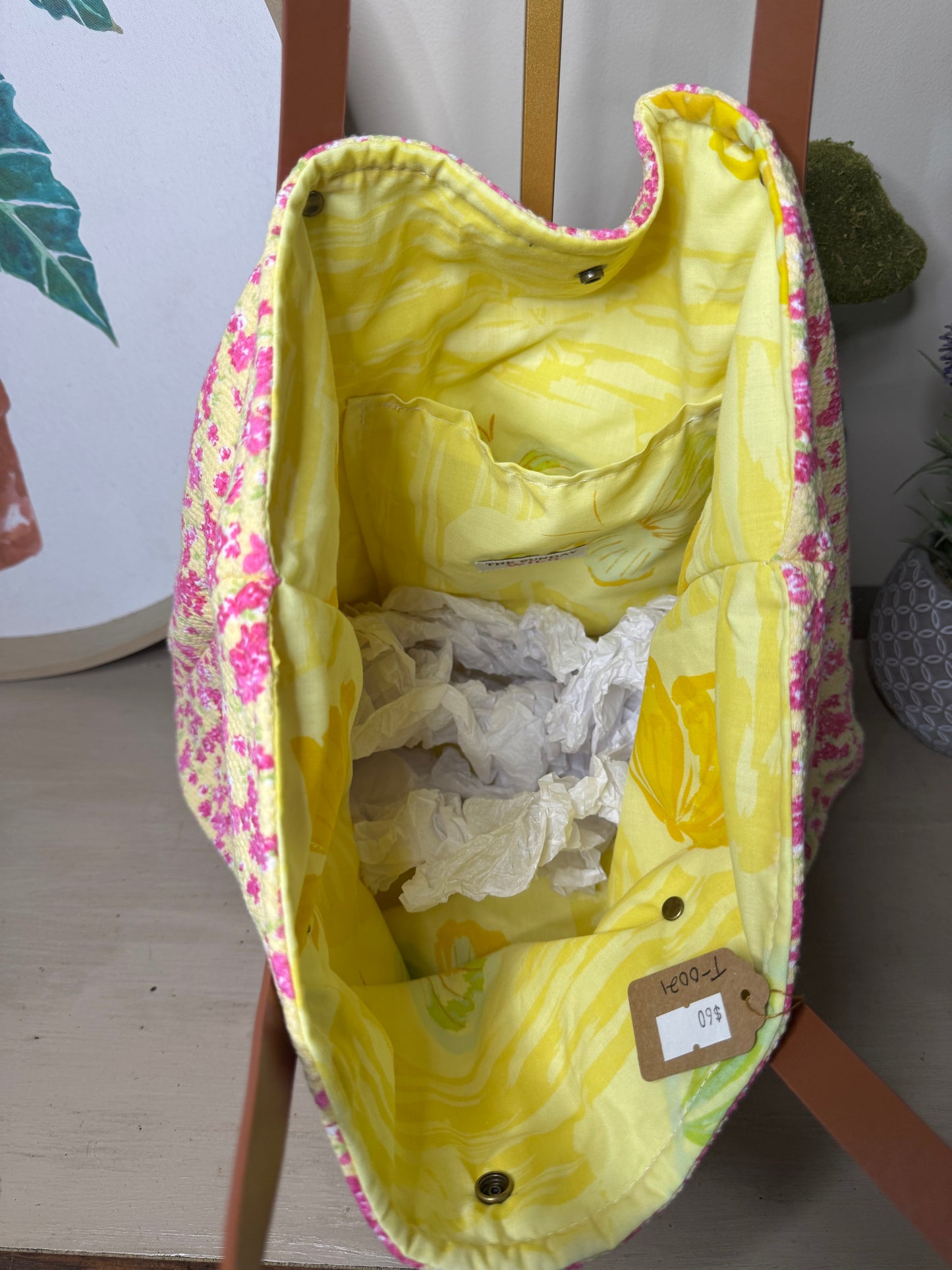 Wildflowers - Up-cycled Tote