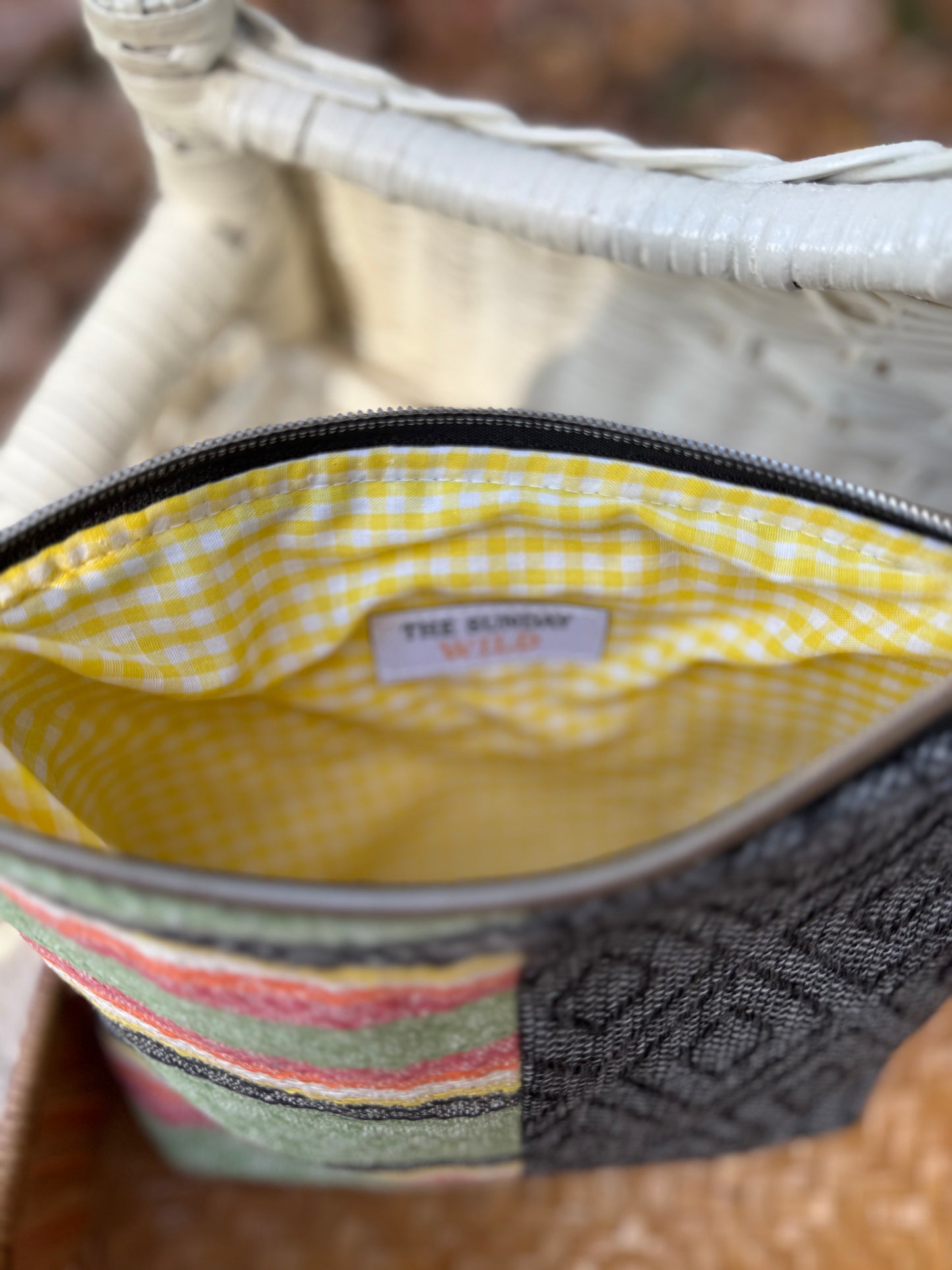 Handmade Vintage Cosmetic Bag
