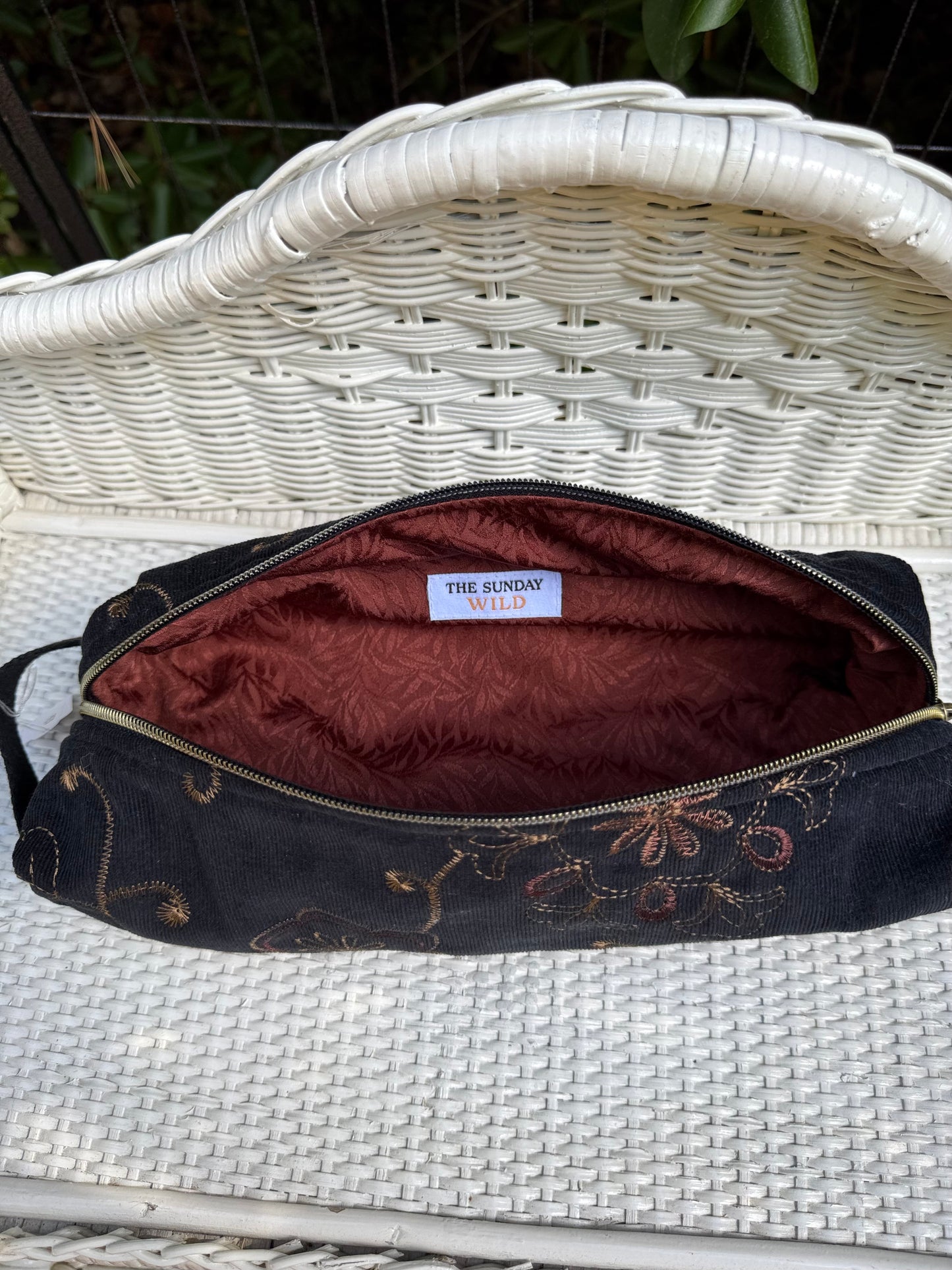 Handmade Vintage Travel Bag