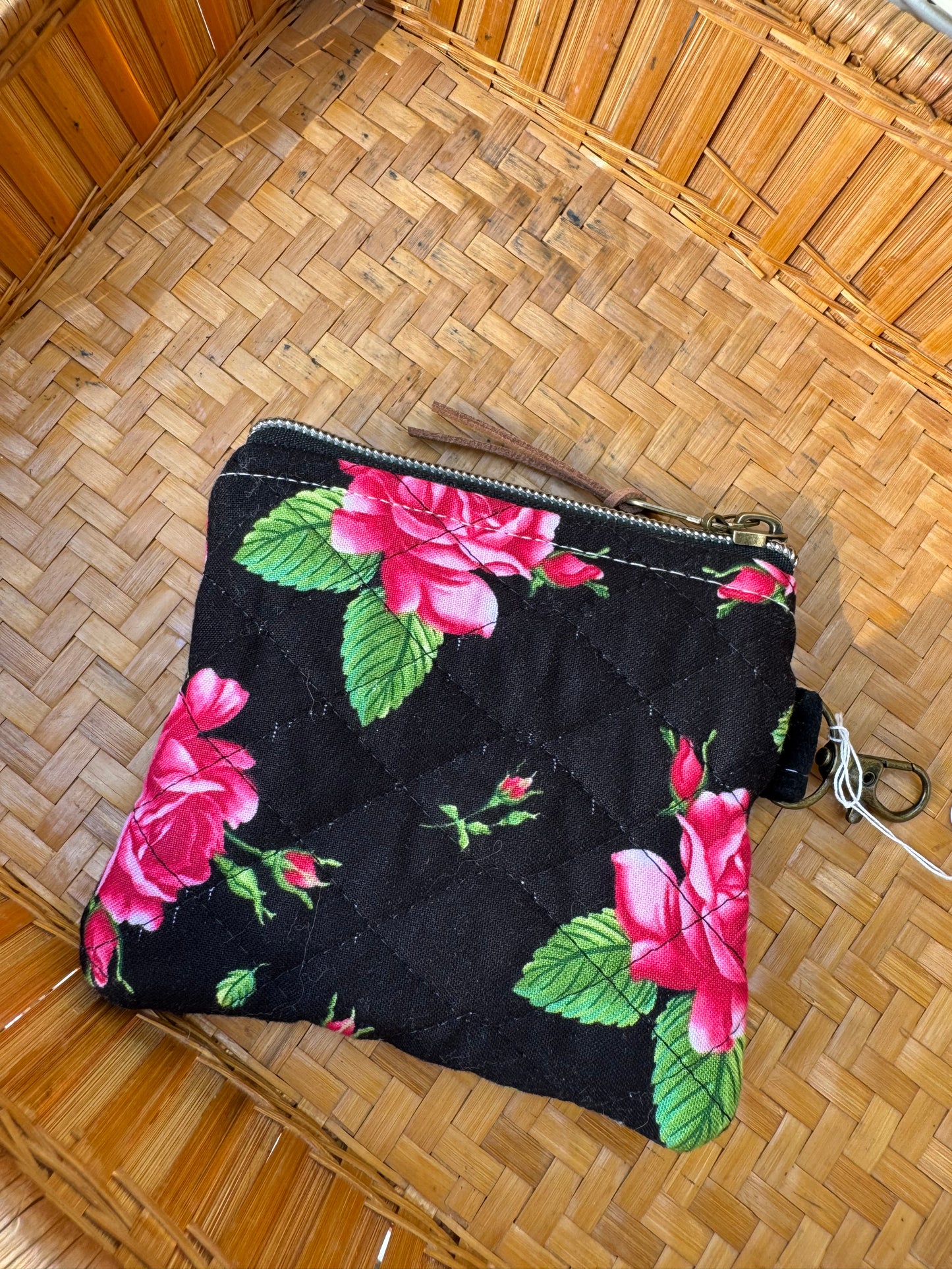 Handmade Vintage Keychain Pouch