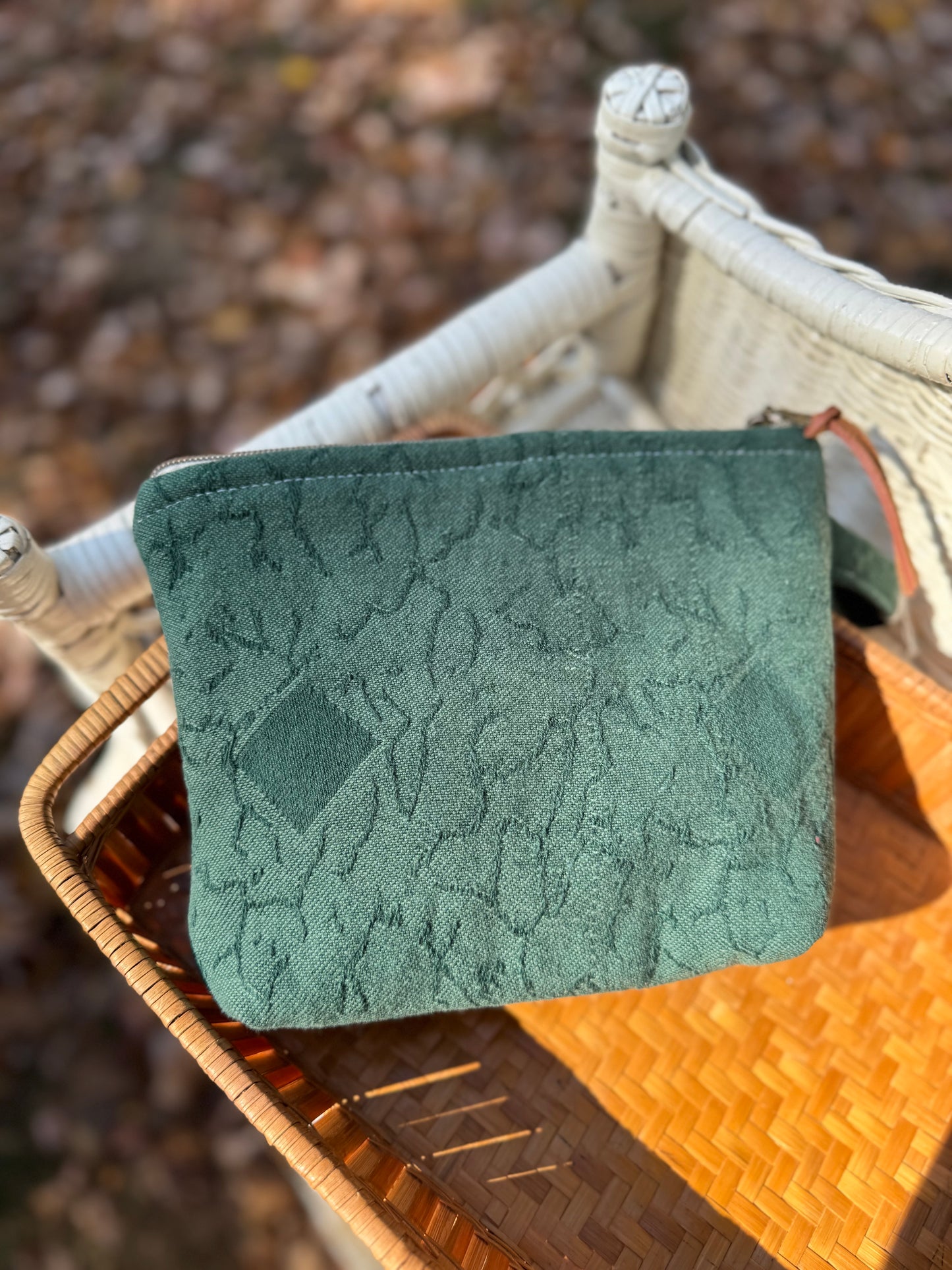 Handmade Vintage Cosmetic Bag