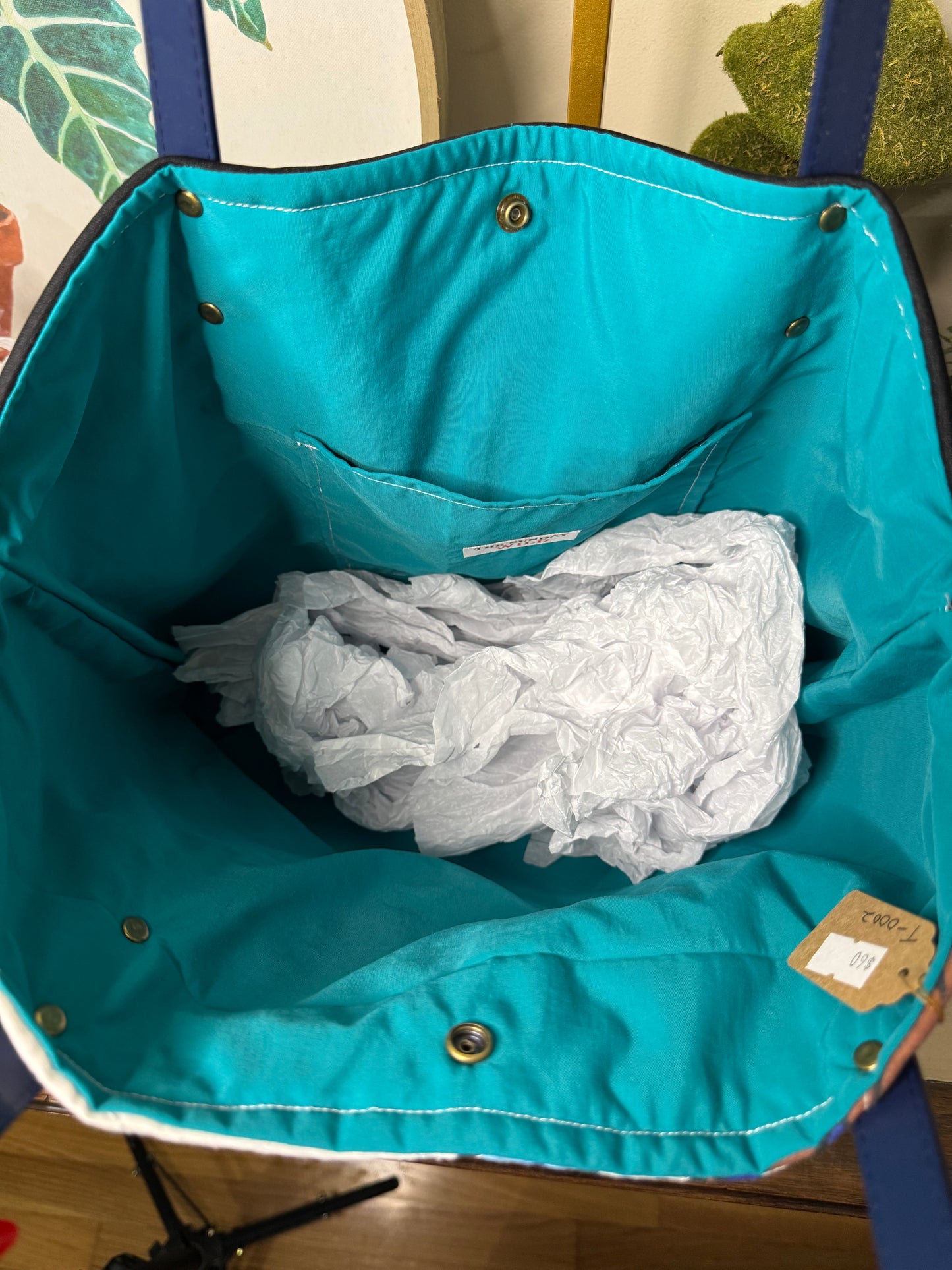 Vintage Tasmanian Devil - Up-cycled Tote