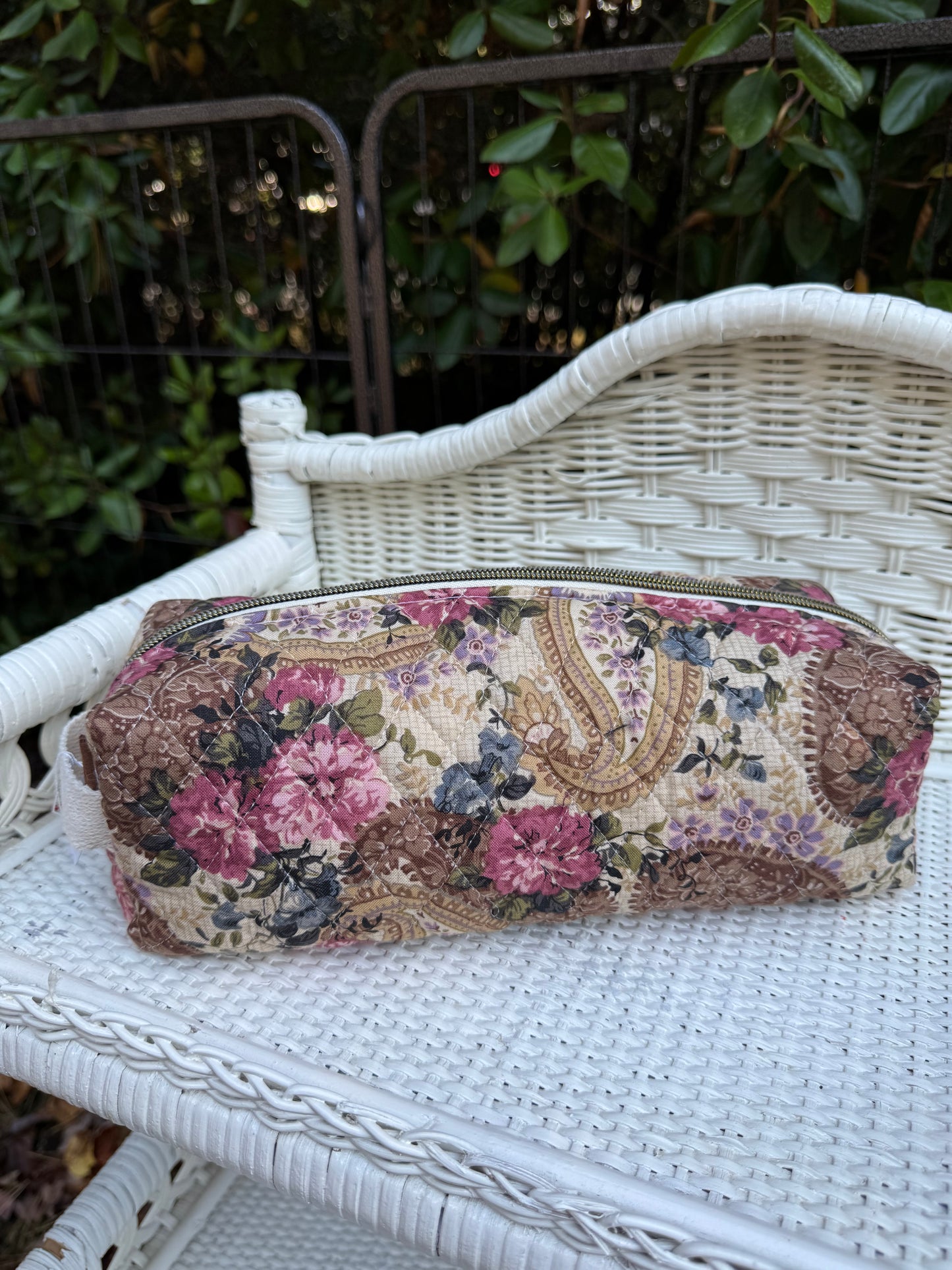 Handmade Vintage Travel Bag
