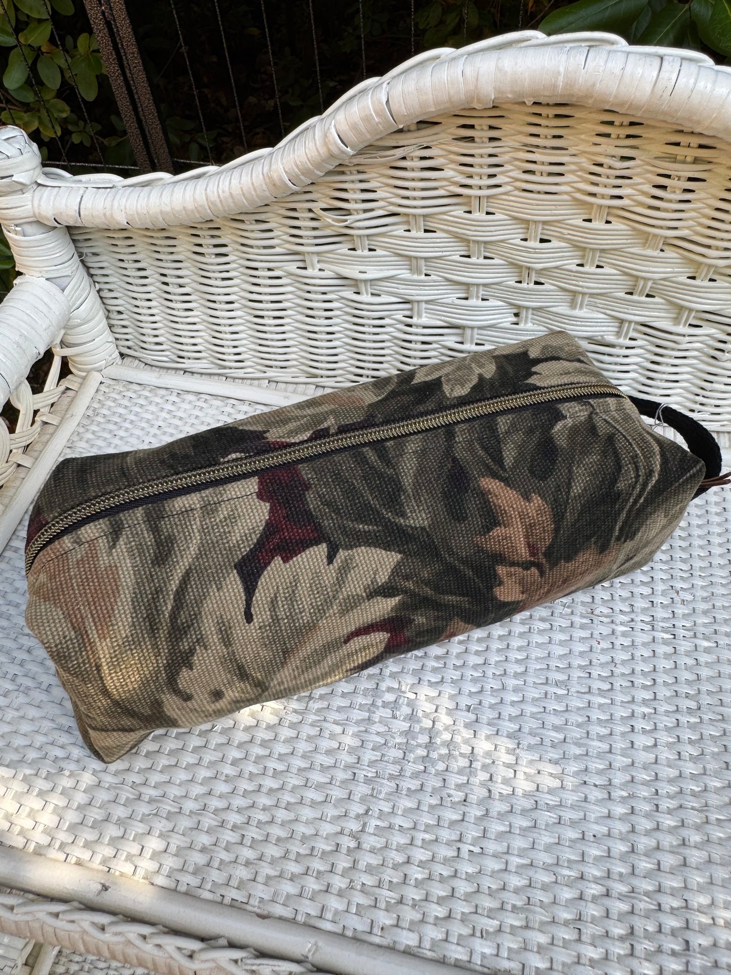 Handmade Vintage Travel Bag