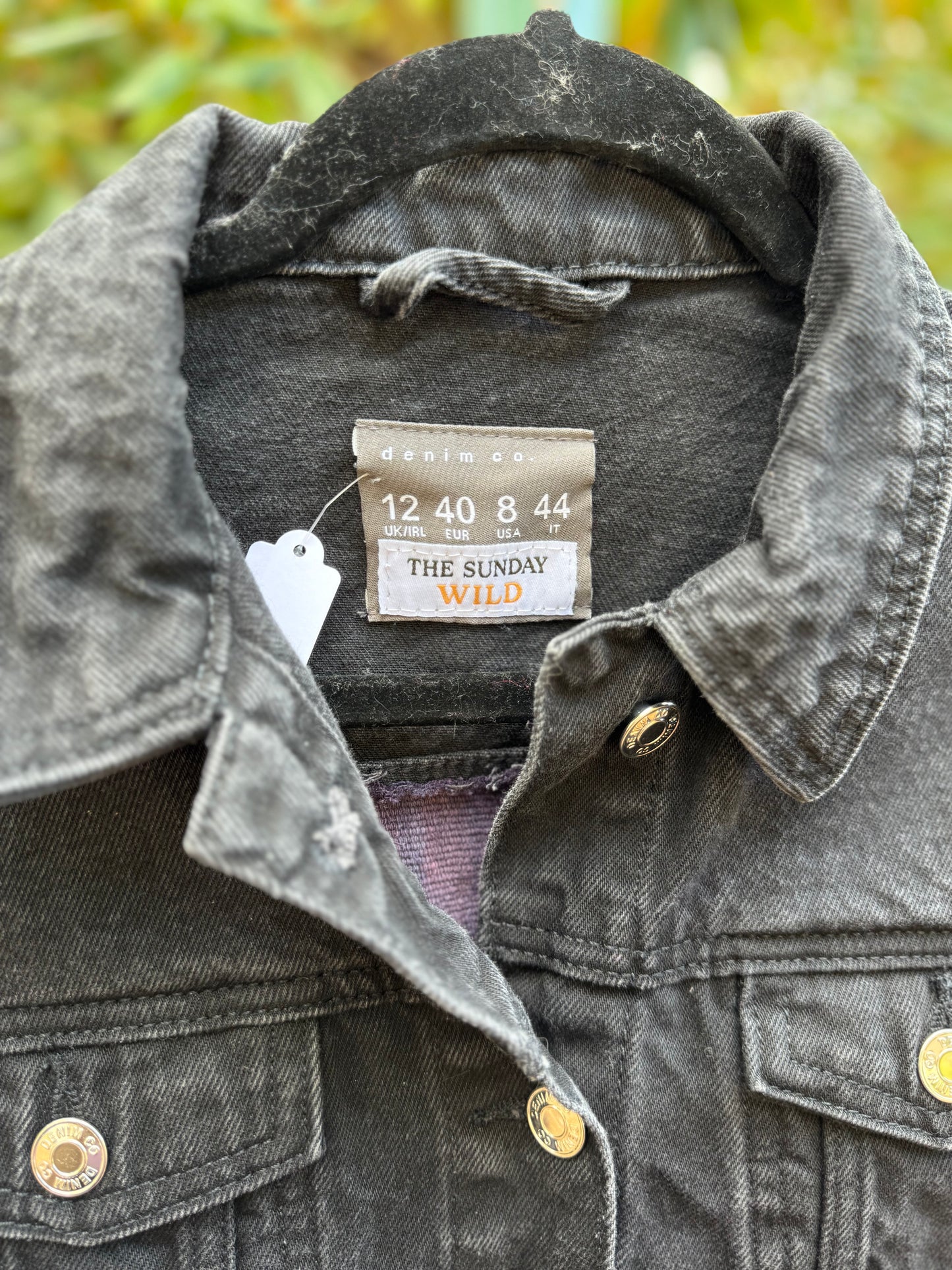 Handmade Up-cycled Jean Jacket