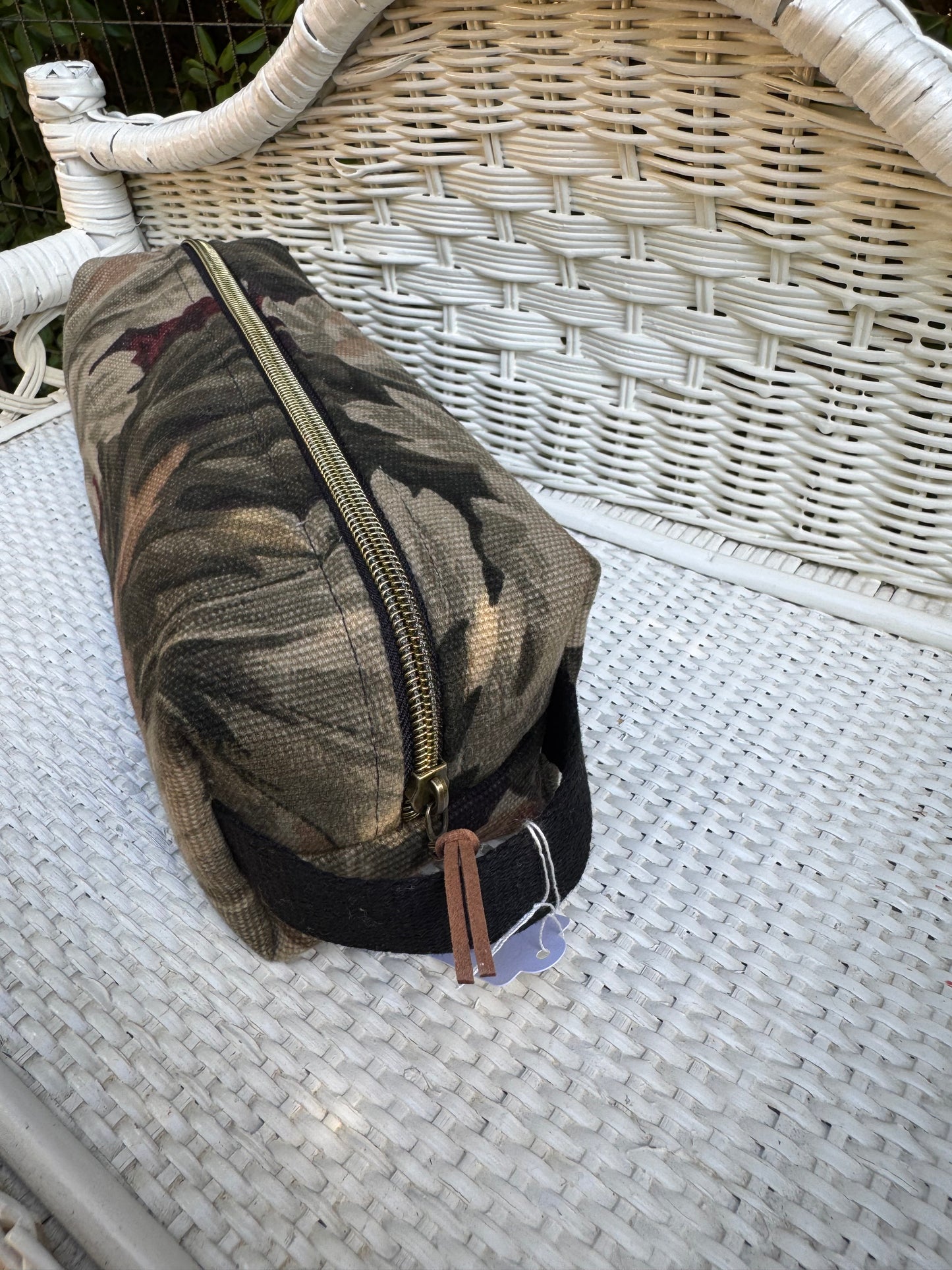 Handmade Vintage Travel Bag
