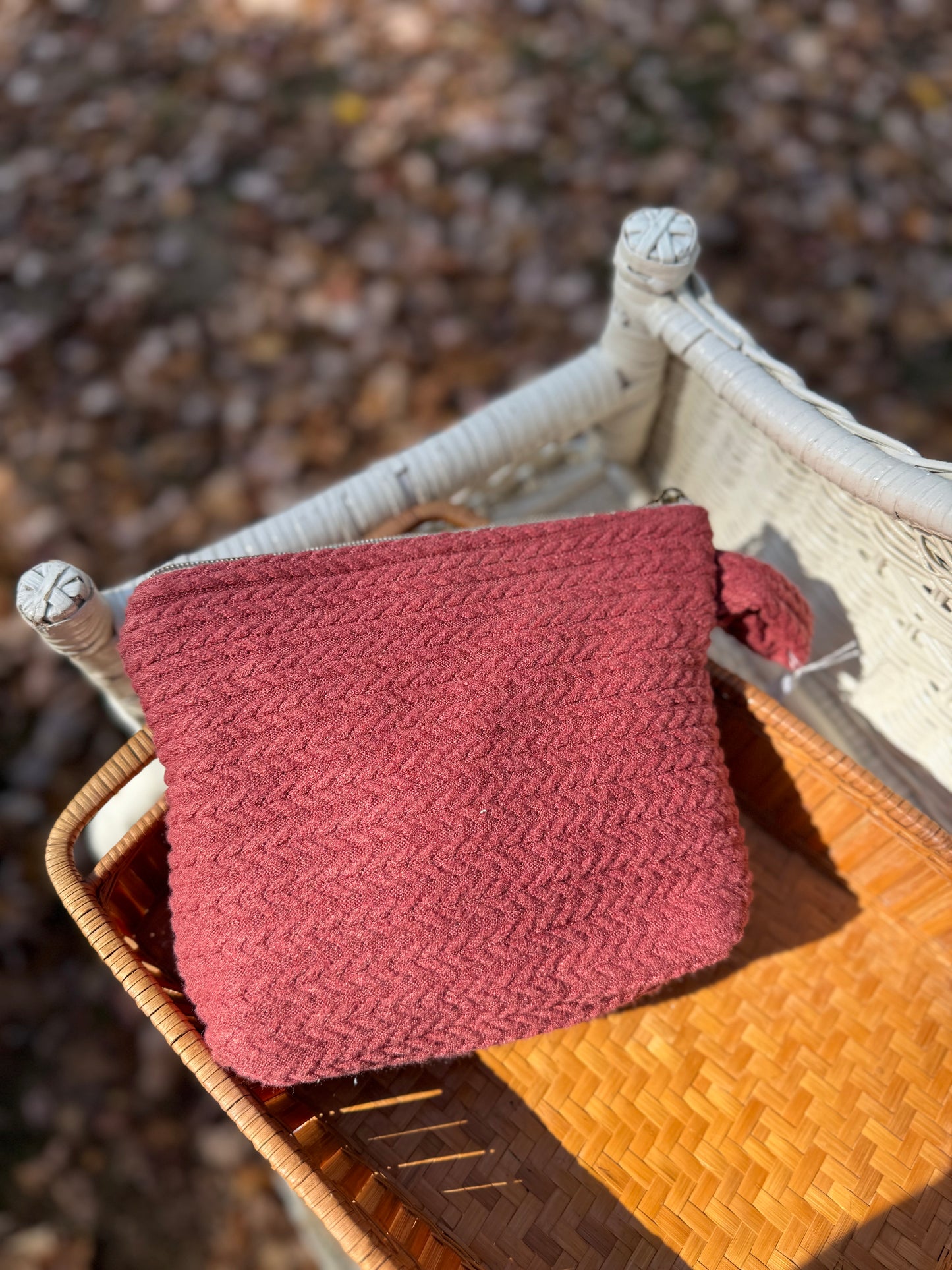 Handmade Vintage Cosmetic Bag