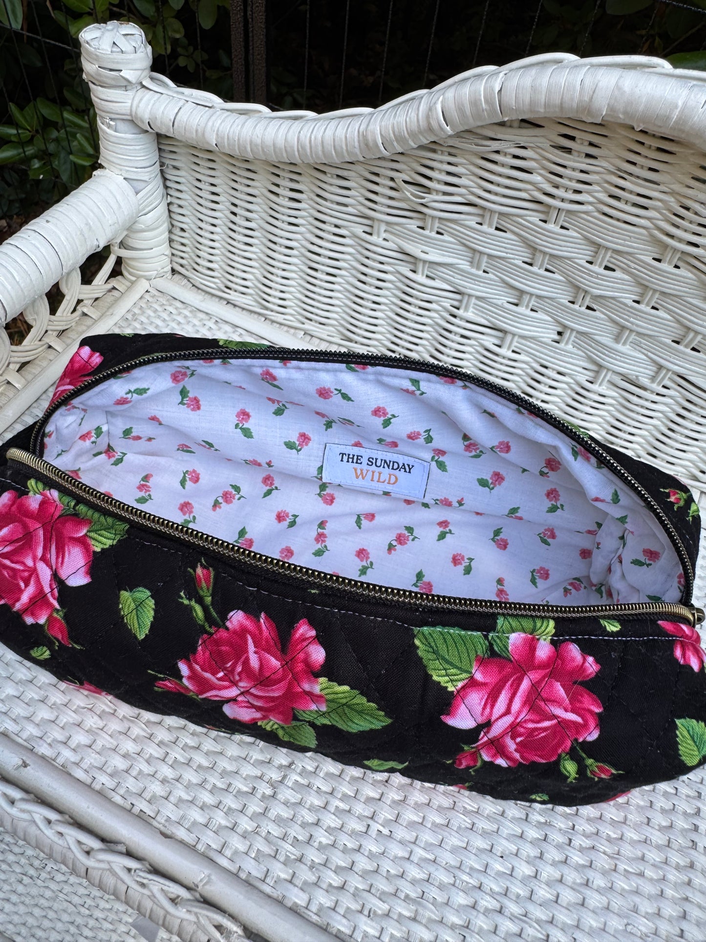 Handmade Vintage Travel Bag