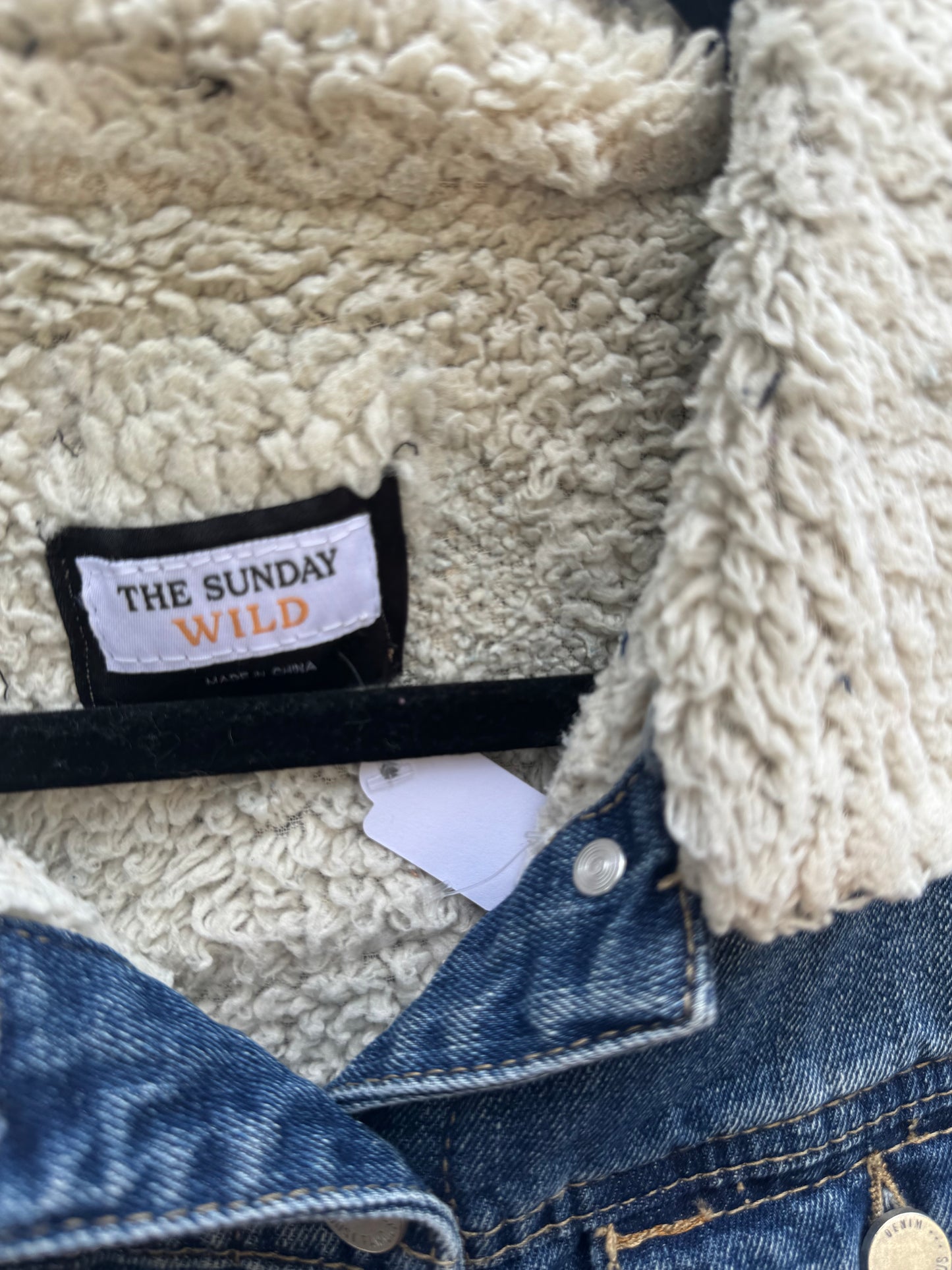Handmade Up-cycled Jean Jacket