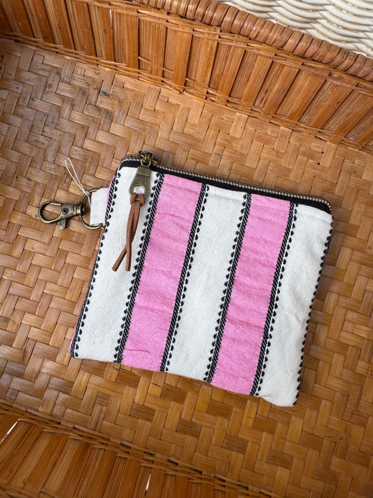 Handmade Vintage Keychain Pouch