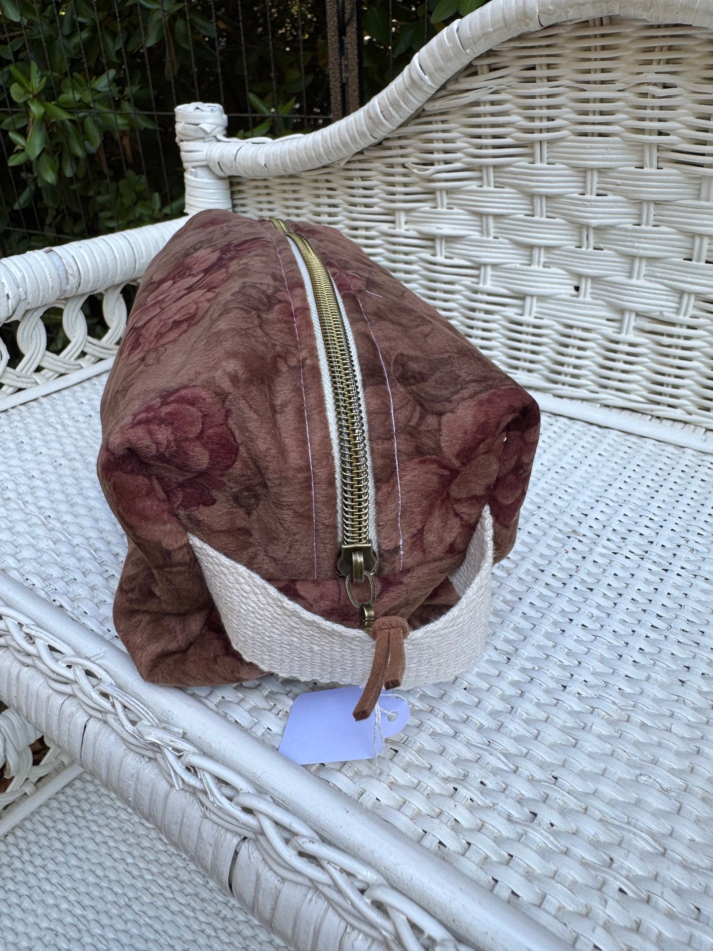 Handmade Vintage Travel Bag
