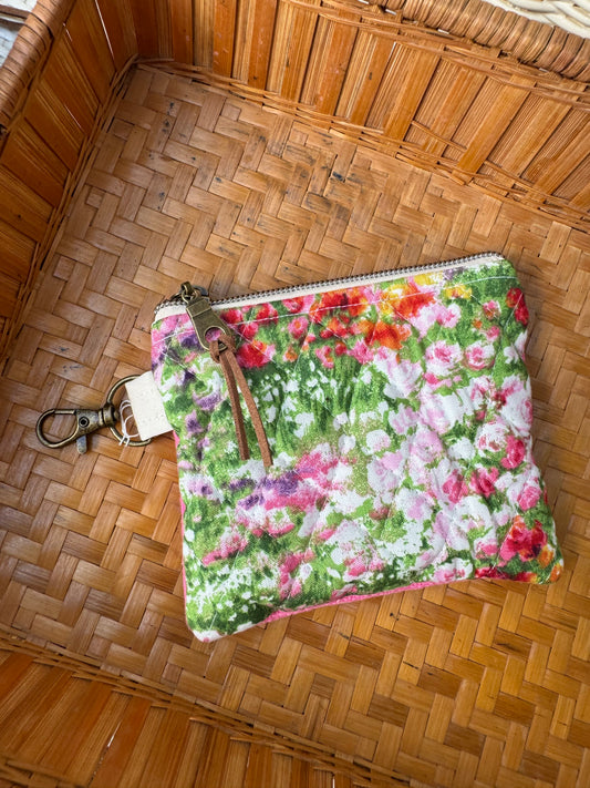 Handmade Vintage Keychain Pouch