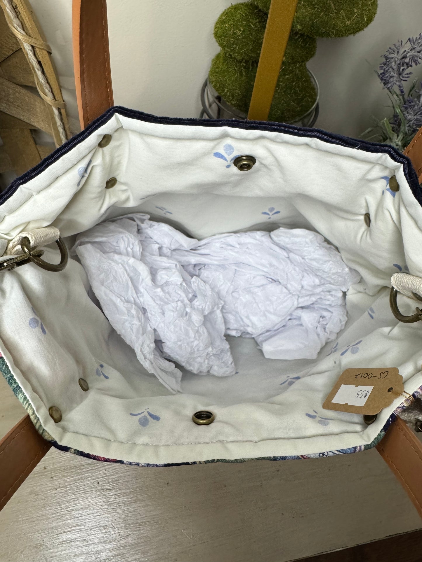 Farmer’s Market - Up-cycled Tote/Crossbody
