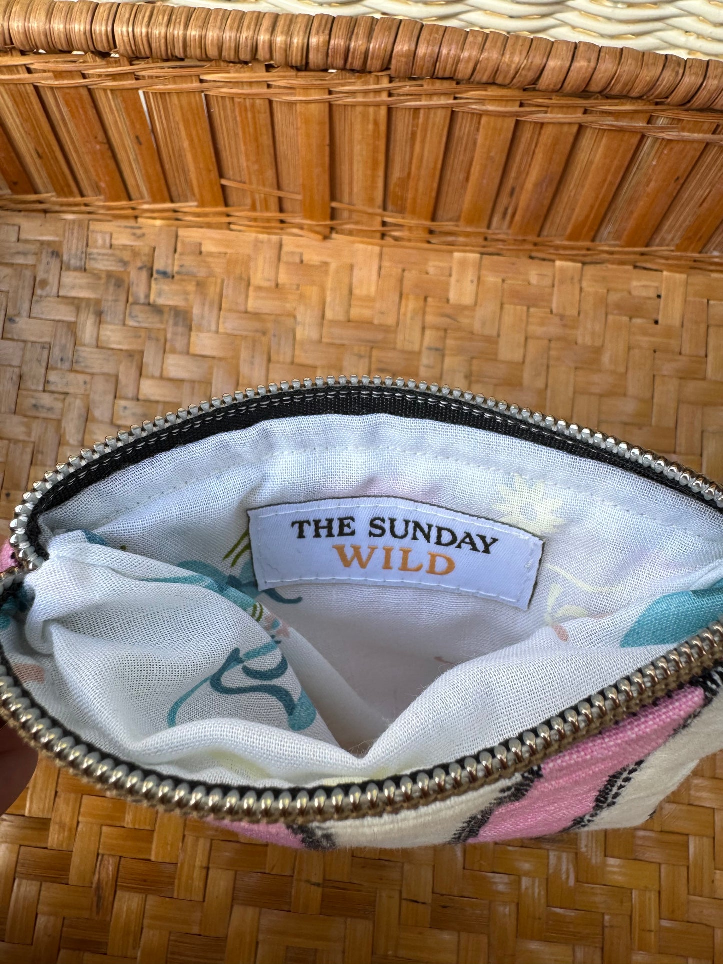 Handmade Vintage Keychain Pouch