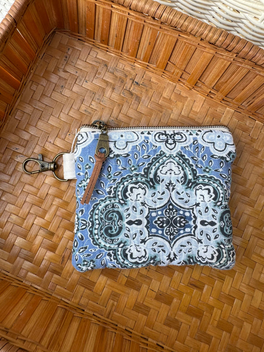 Handmade Vintage Keychain Pouch