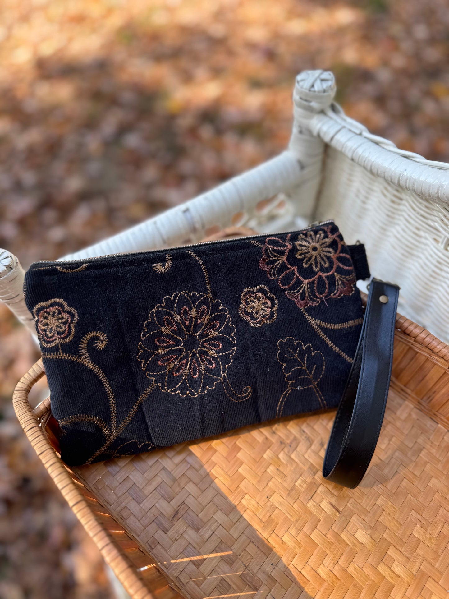 Handmade Vintage Wristlet