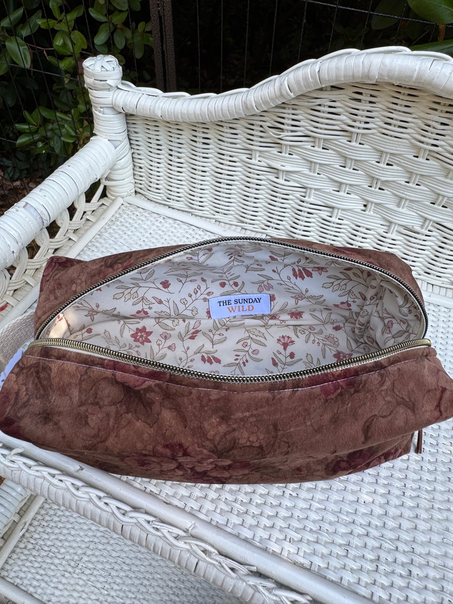 Handmade Vintage Travel Bag