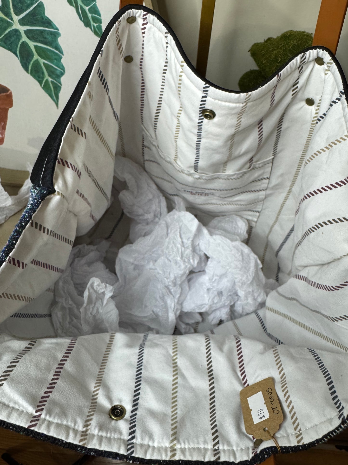 Good Ol’ Dog Labrador - Up-cycled Oversized Tote