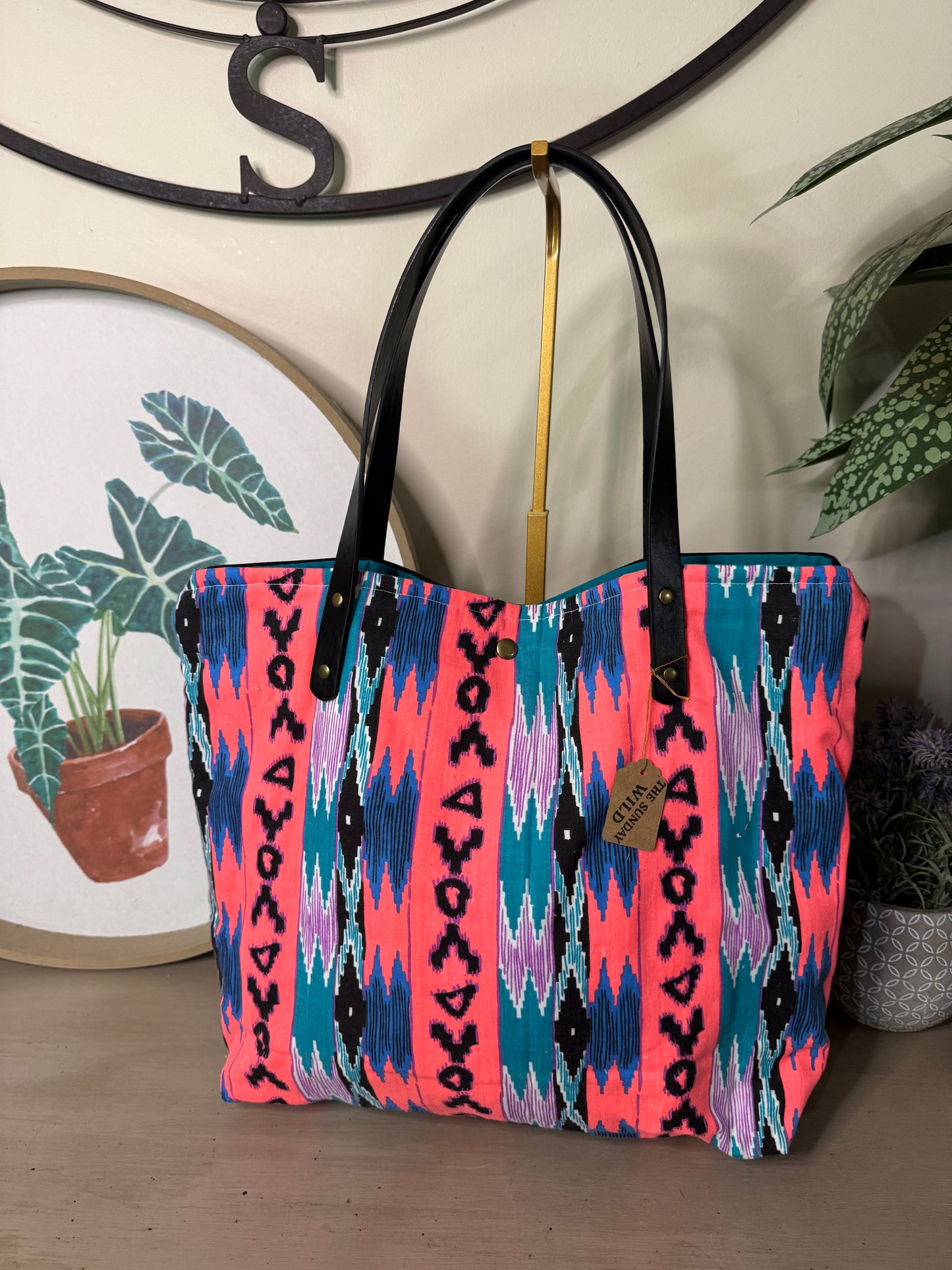 90’s Called - Up-cycled Tote