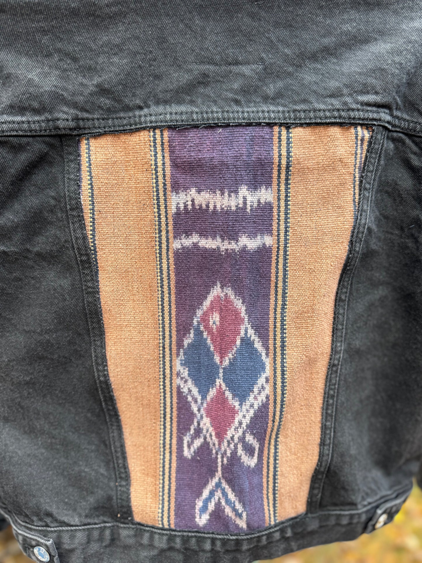 Handmade Up-cycled Jean Jacket