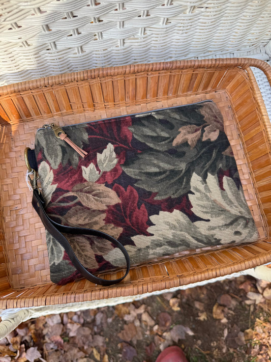 Handmade Vintage LG Wristlet