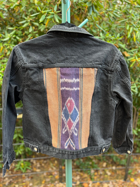 Handmade Up-cycled Jean Jacket