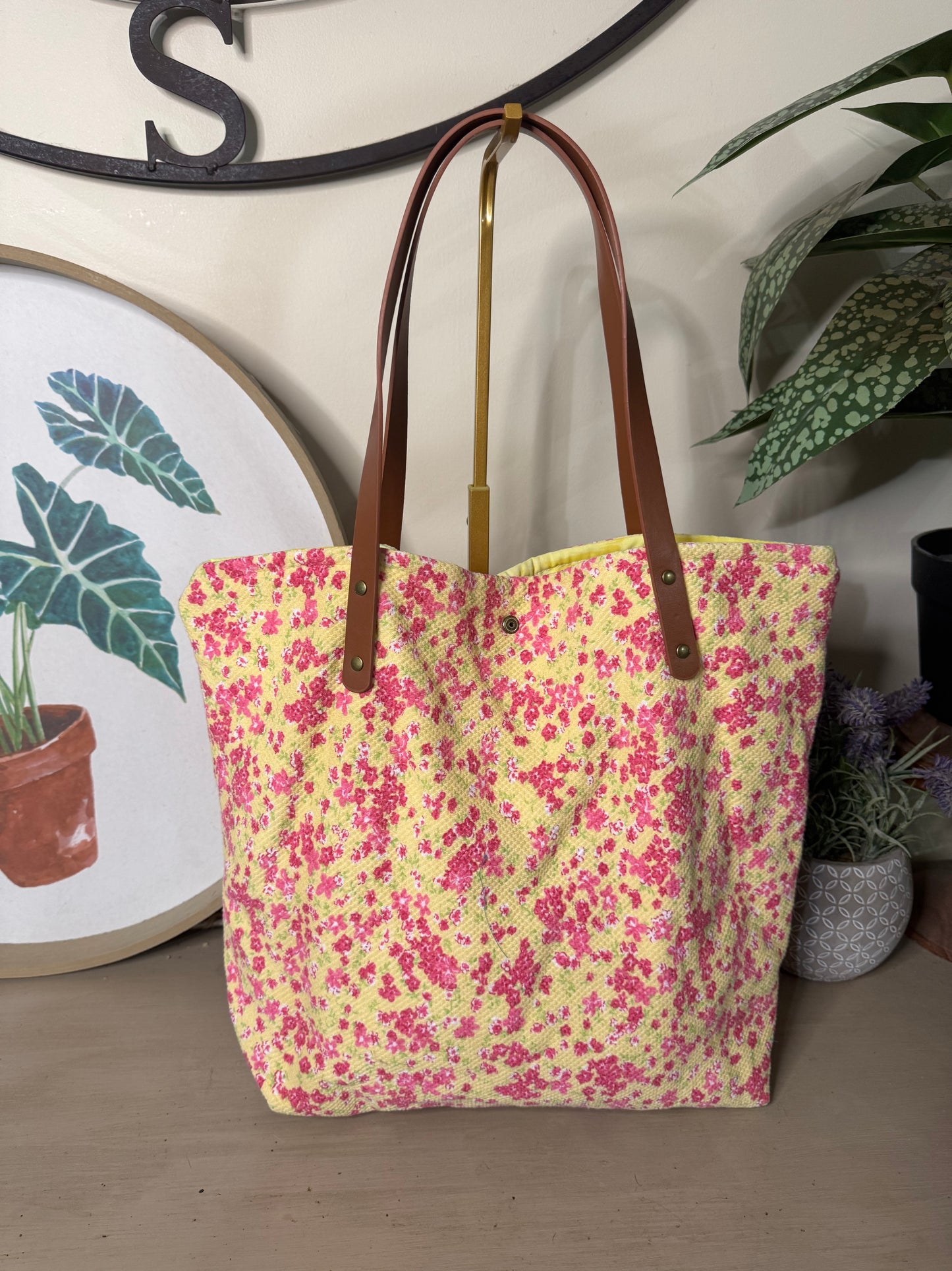 Wildflowers - Up-cycled Tote