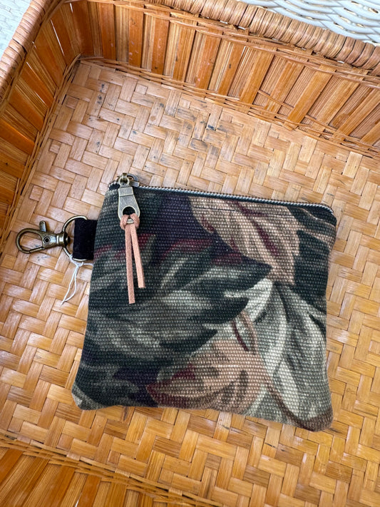 Handmade Vintage Keychain Pouch