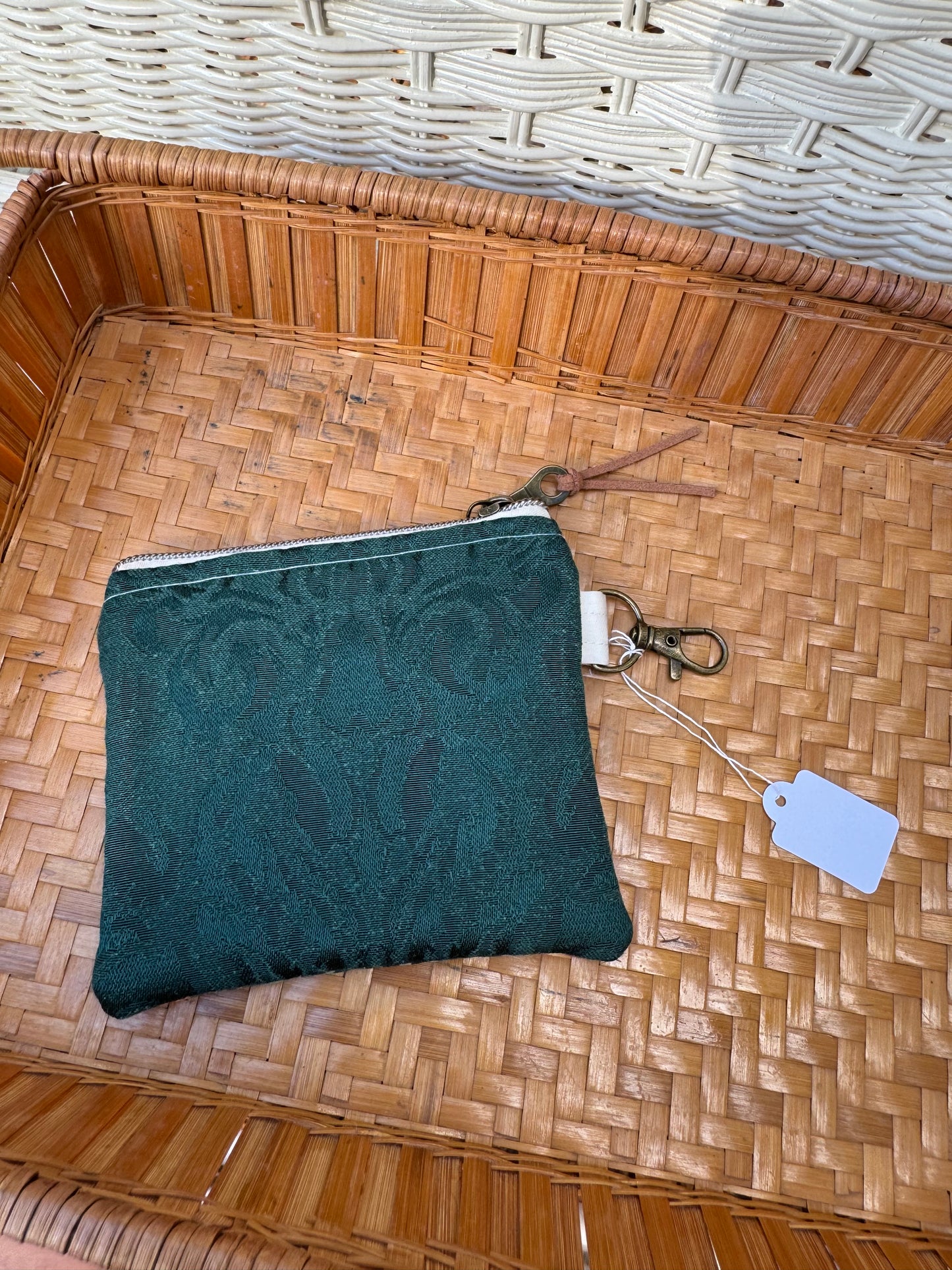 Handmade Vintage Keychain Pouch