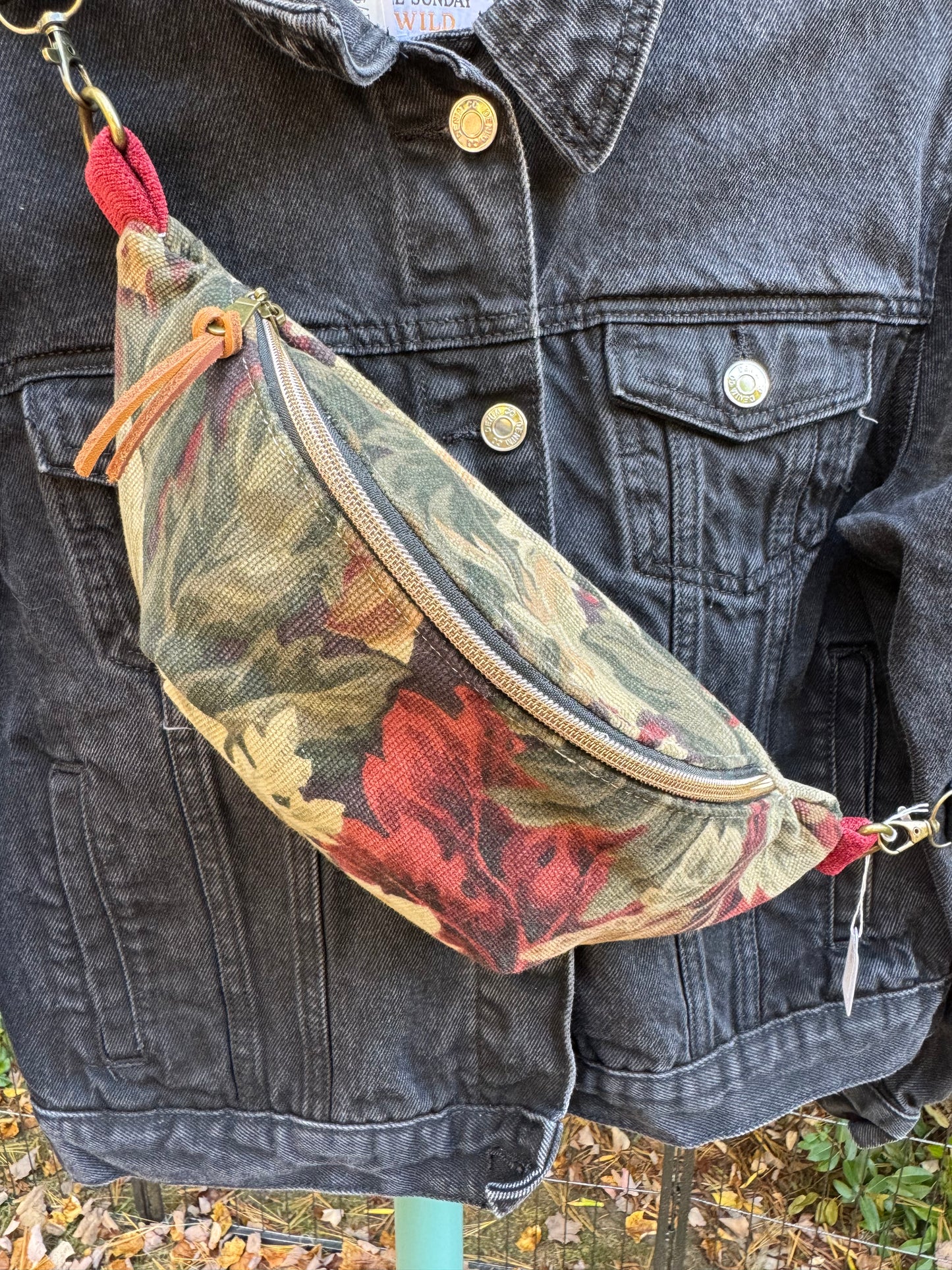 Handmade Up-cycled Fanny Pack