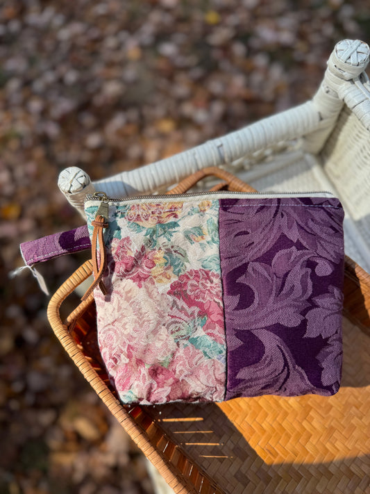 Handmade Vintage Cosmetic Bag