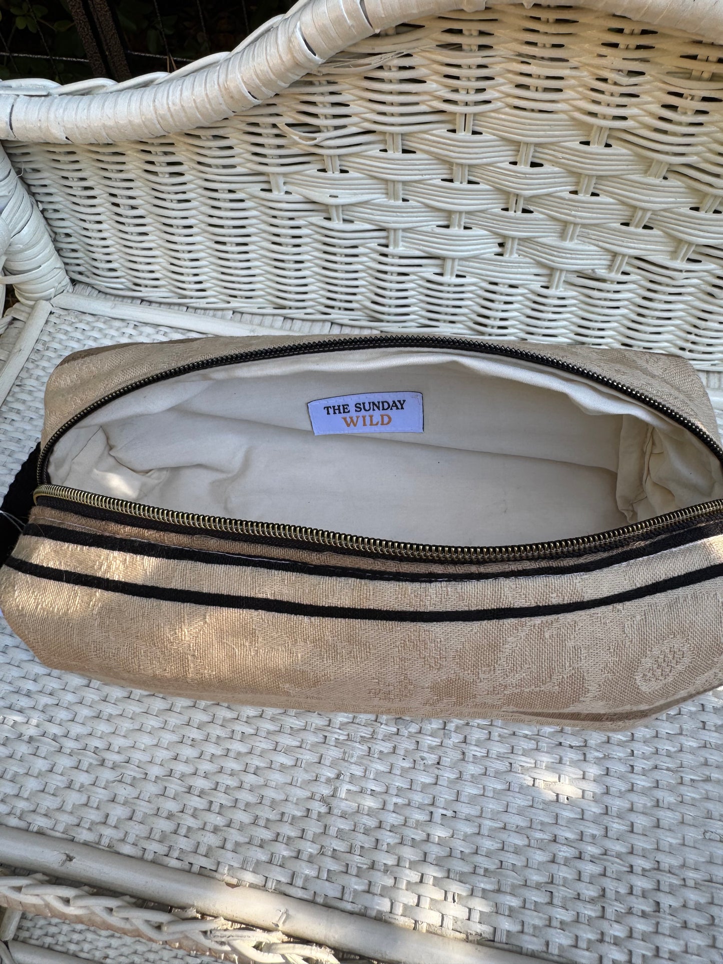 Handmade Vintage Travel Bag