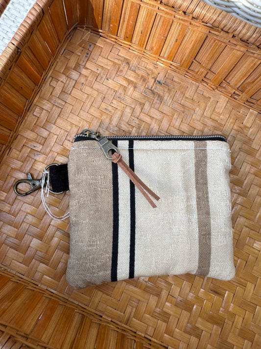 Handmade Vintage Keychain Pouch