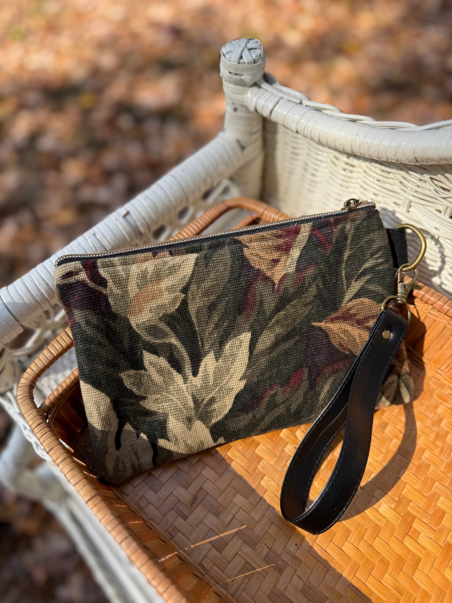 Handmade Vintage Wristlet