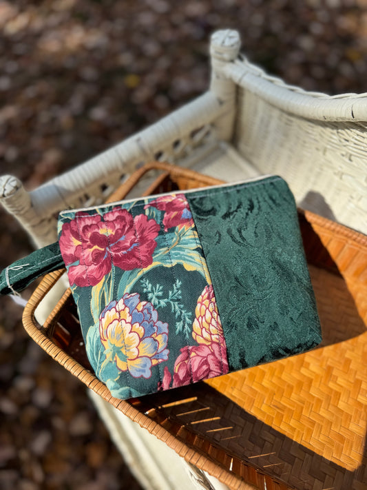 Handmade Vintage Cosmetic Bag