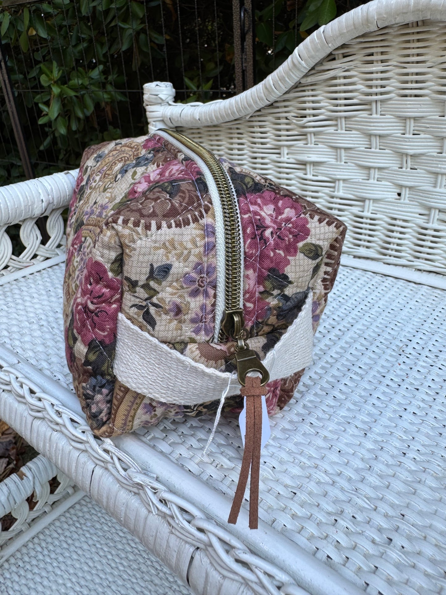 Handmade Vintage Travel Bag