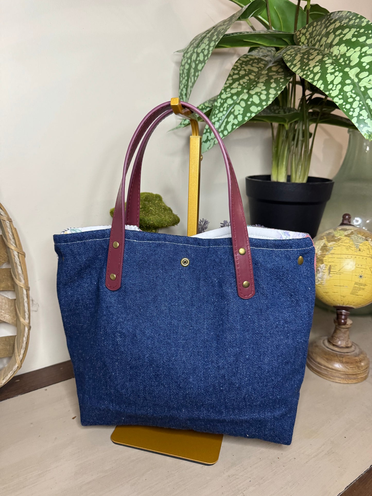 Ralph Lauren Quilt - Up-cycled Tote/Crossbody