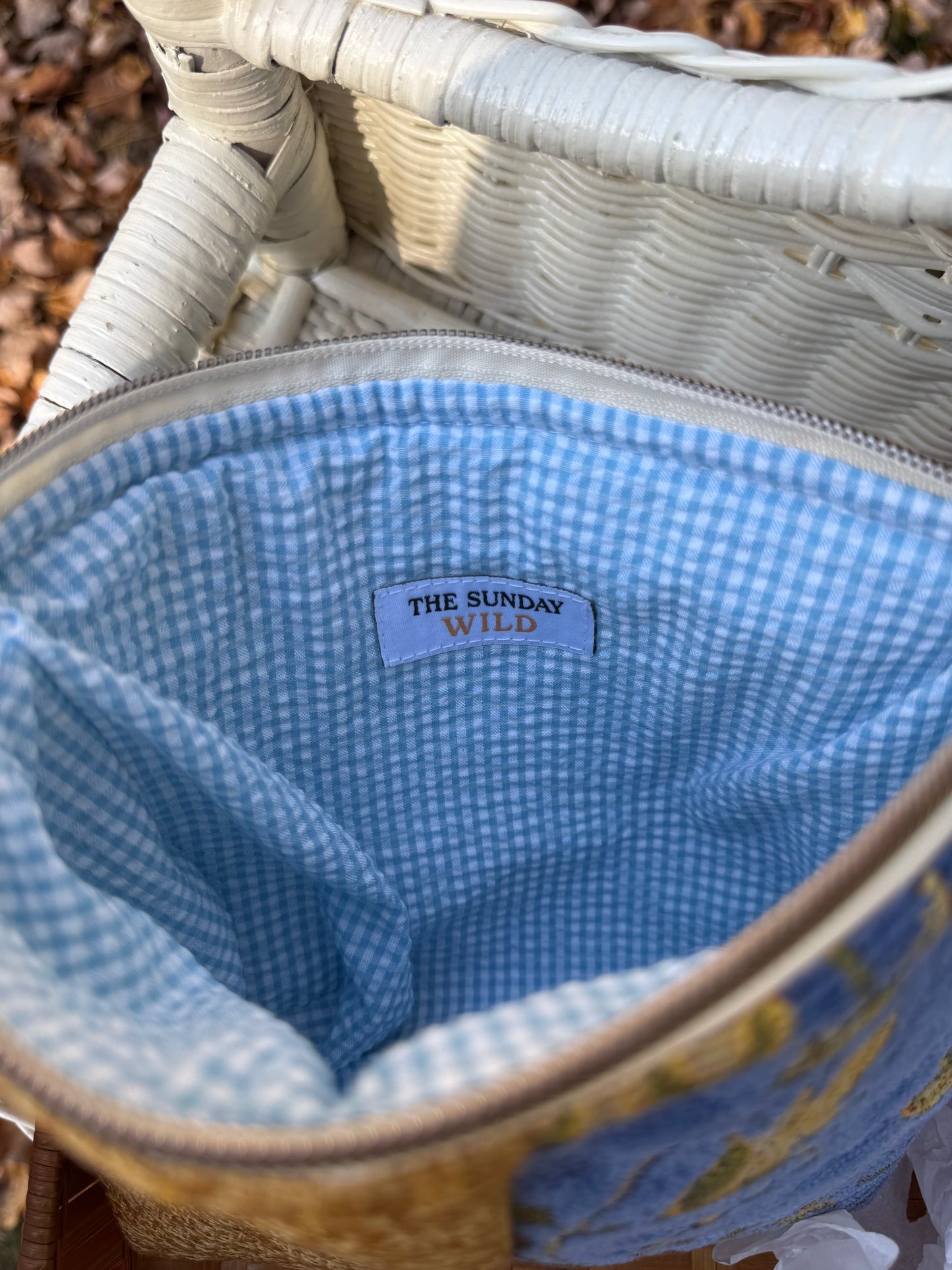 Handmade Vintage Cosmetic Bag