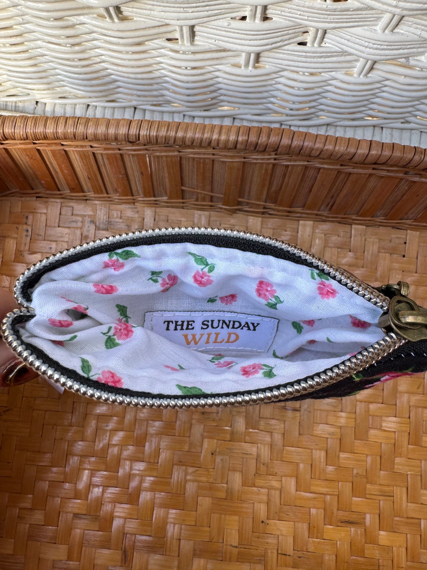 Handmade Vintage Keychain Pouch