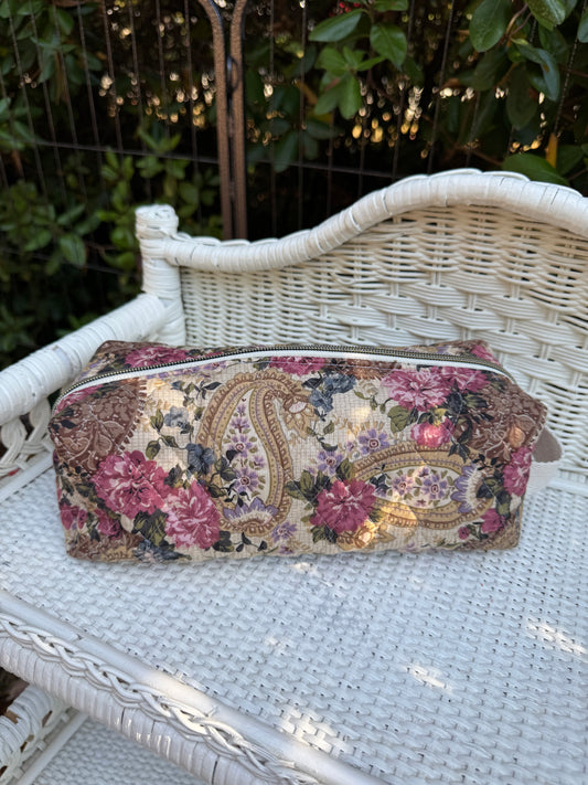 Handmade Vintage Travel Bag