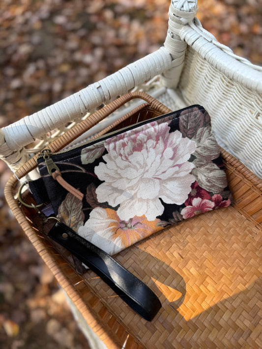 Handmade Vintage Wristlet